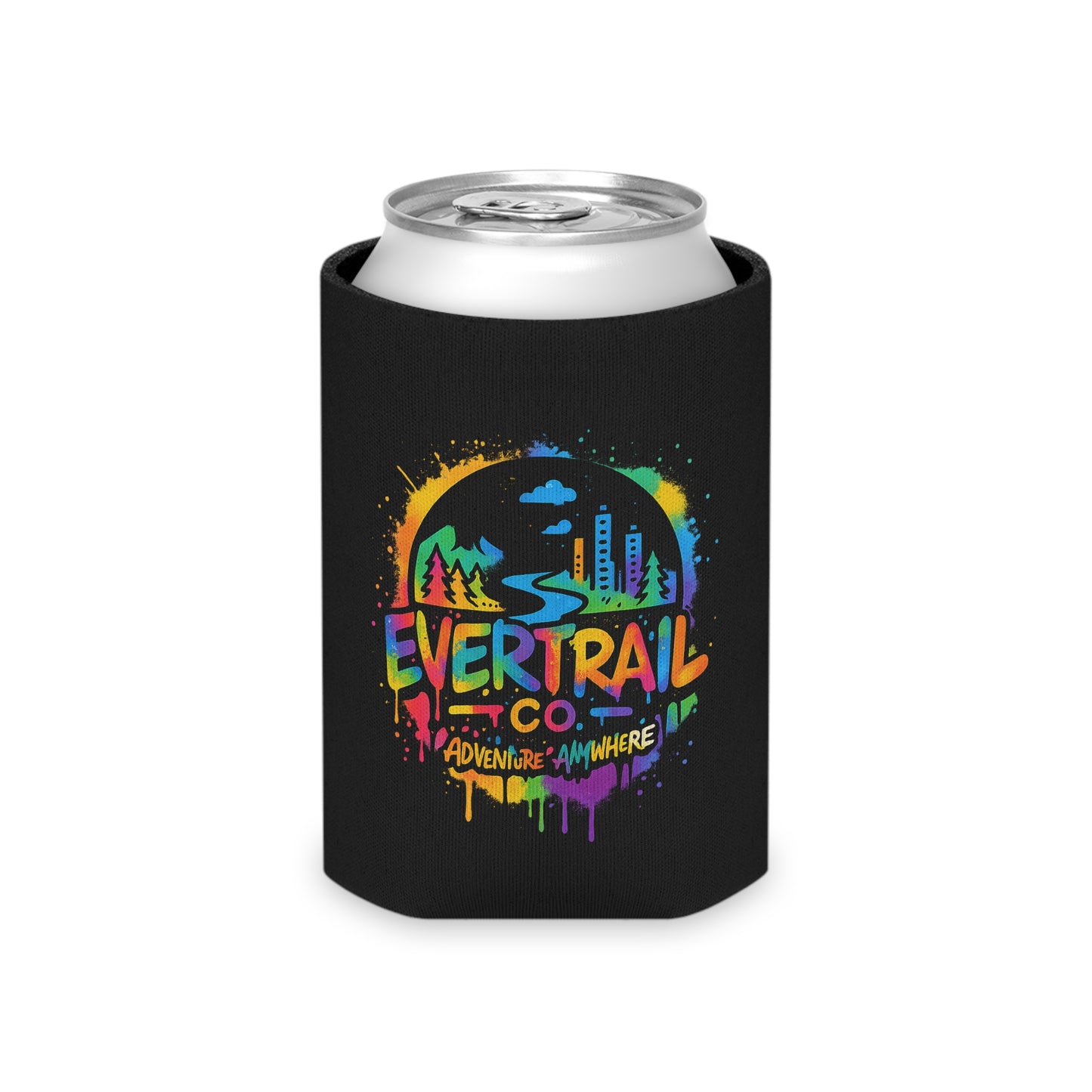 Adventure Urban Vibe Can Cooler - Perfect for Camping, Parties, Outdoor Fun, Travel, Gift for Nature Lovers