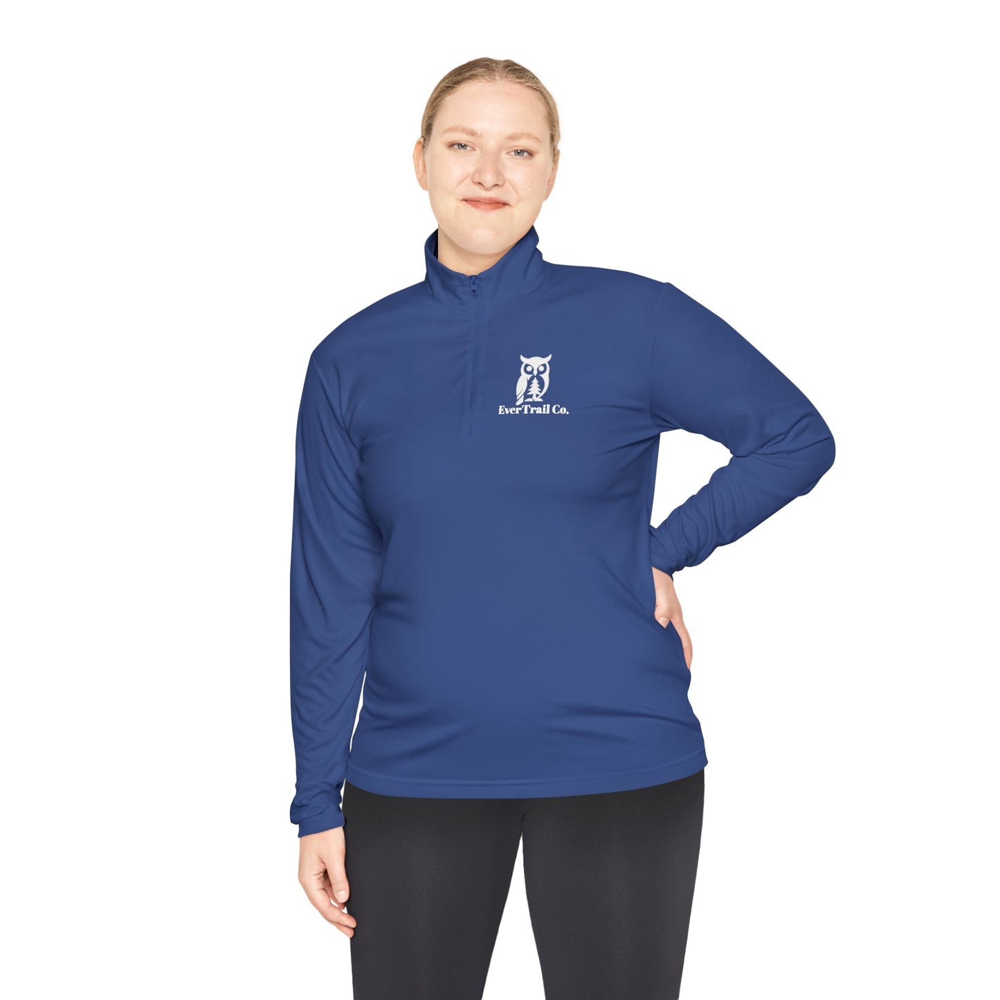 Stylish Unisex Quarter-Zip Pullover for Casual Comfort, Perfect for Outdoor Activities, Gift for Him or Her, Athleisure Wear, Pet Lovers