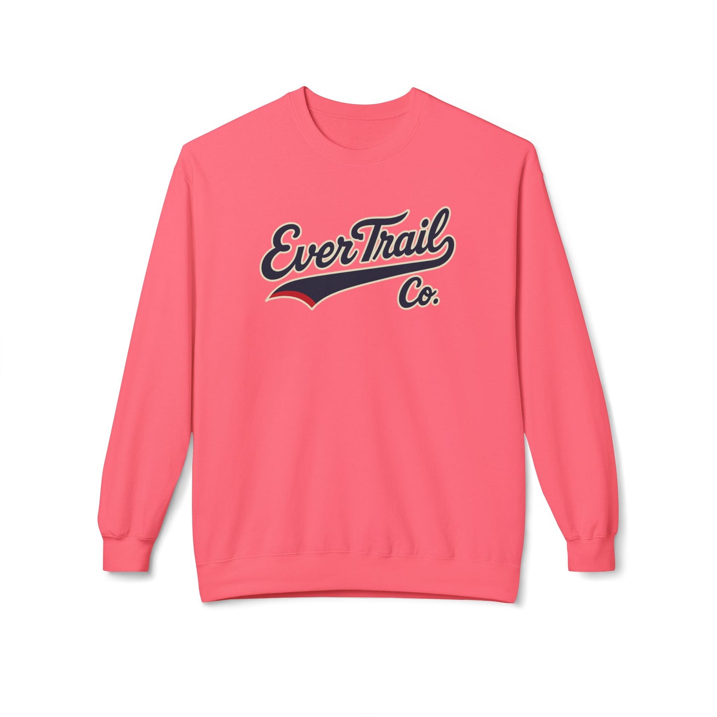 EverTrail Co.™ Baseball Script Crewneck Sweatshirt