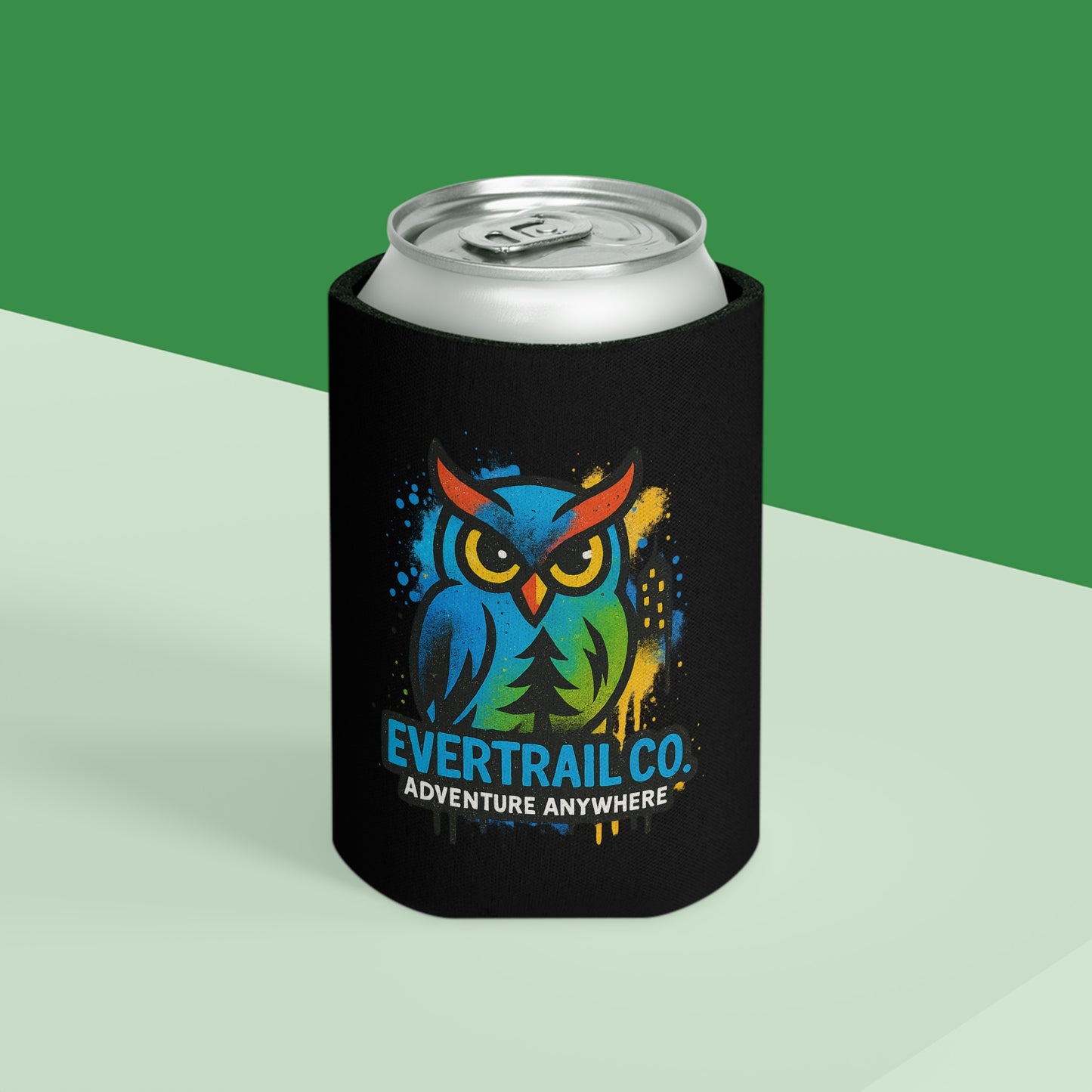 Adventure Urban Vibe Can Cooler - Perfect for Camping, Parties, Outdoor Fun, Travel, Gift for Nature Lovers