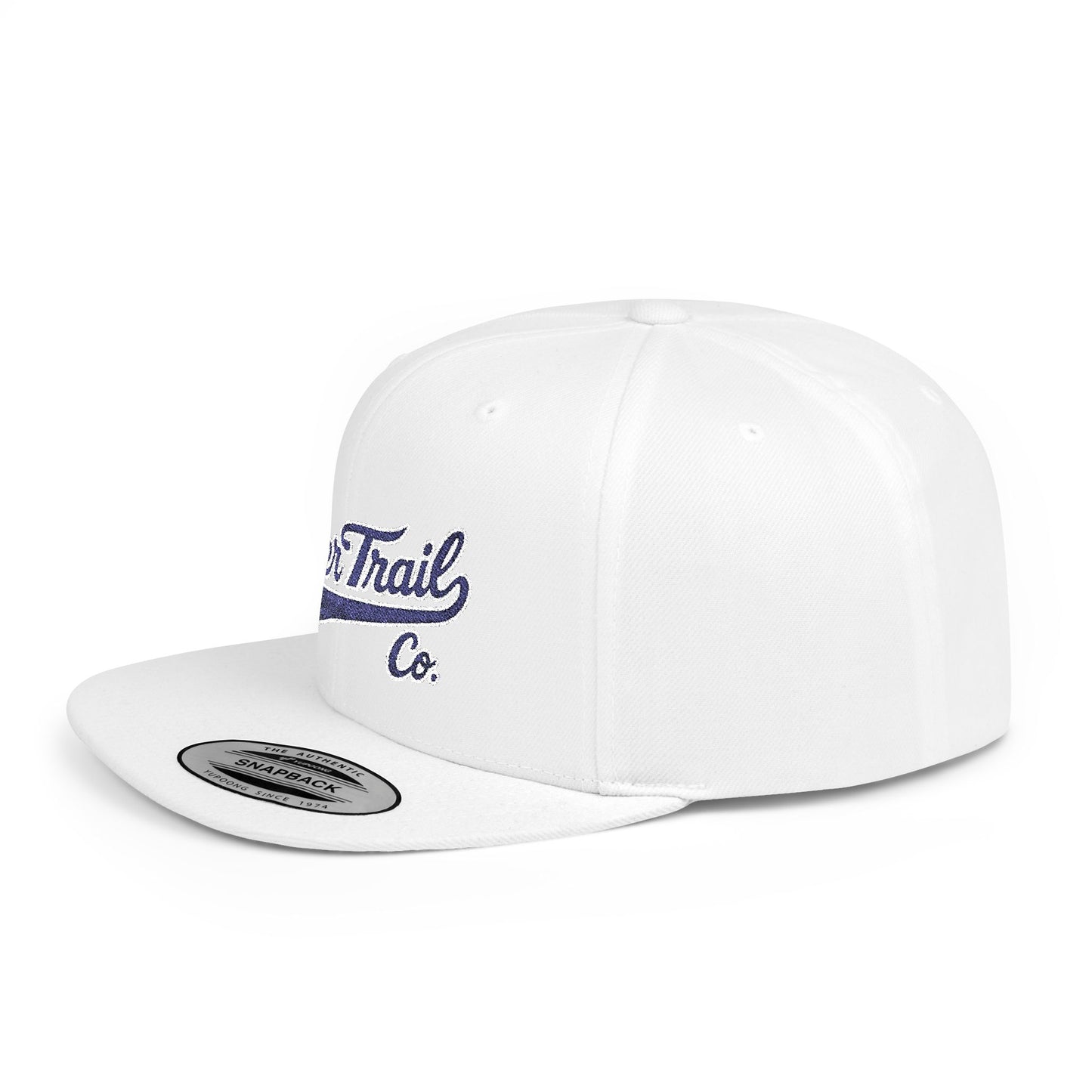 EverTrail Co.™ Baseball Script Flatbill Snapback