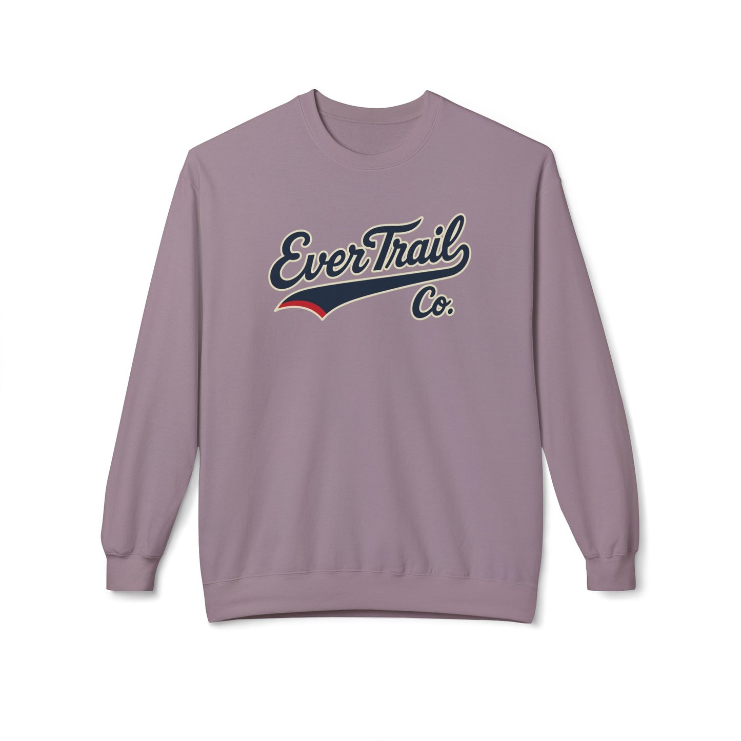 EverTrail Co.™ Baseball Script Crewneck Sweatshirt