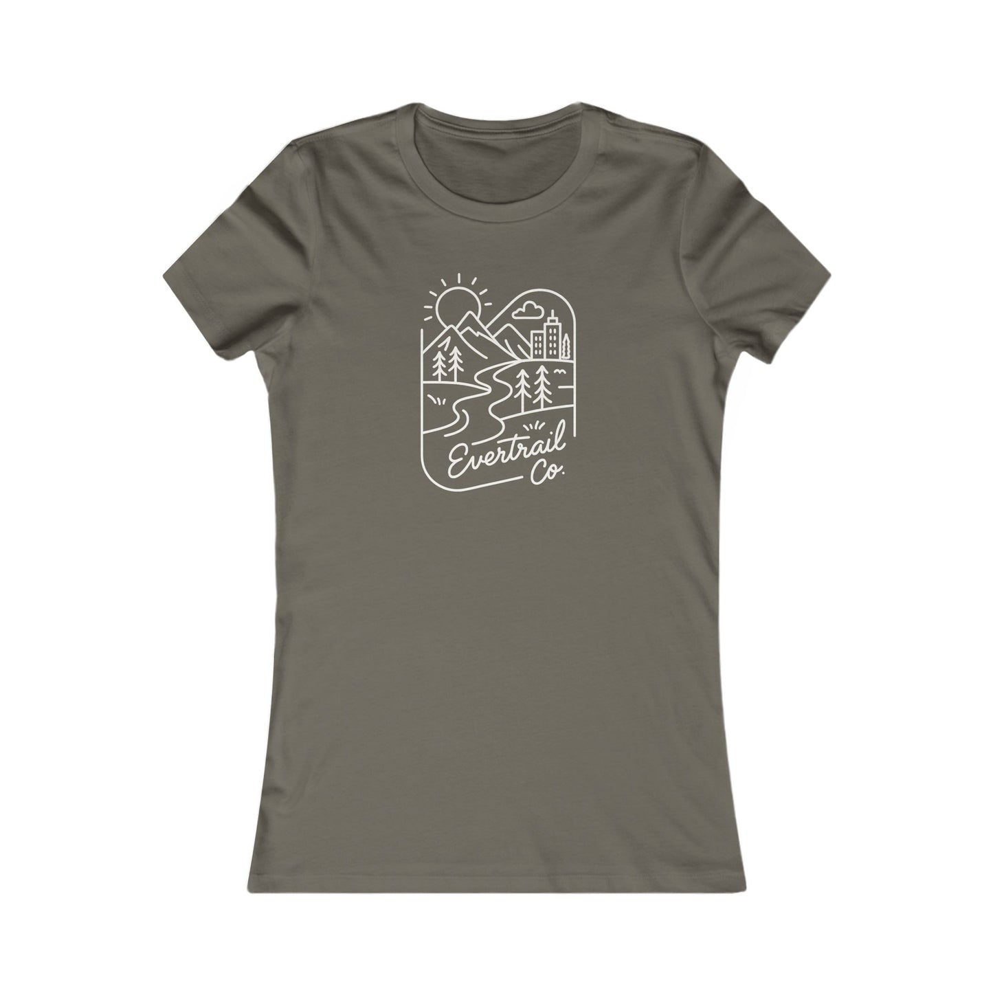 Women's Favorite Tee - Casual Comfort Shirt for Everyday Style, Gift for Her, Summer Essentials, Relaxed Fit T-Shirt, Trendy Top