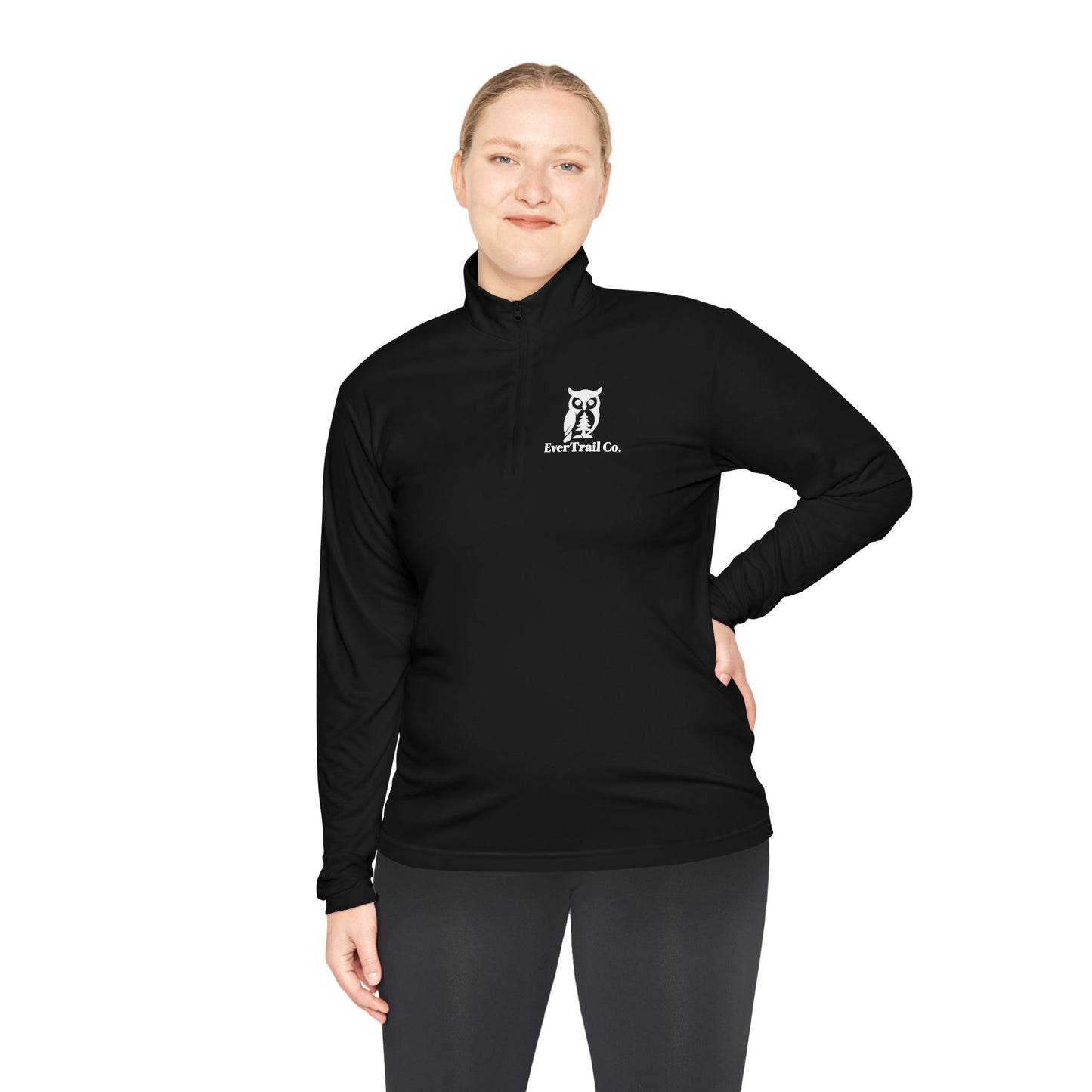 Stylish Unisex Quarter-Zip Pullover for Casual Comfort, Perfect for Outdoor Activities, Gift for Him or Her, Athleisure Wear, Pet Lovers