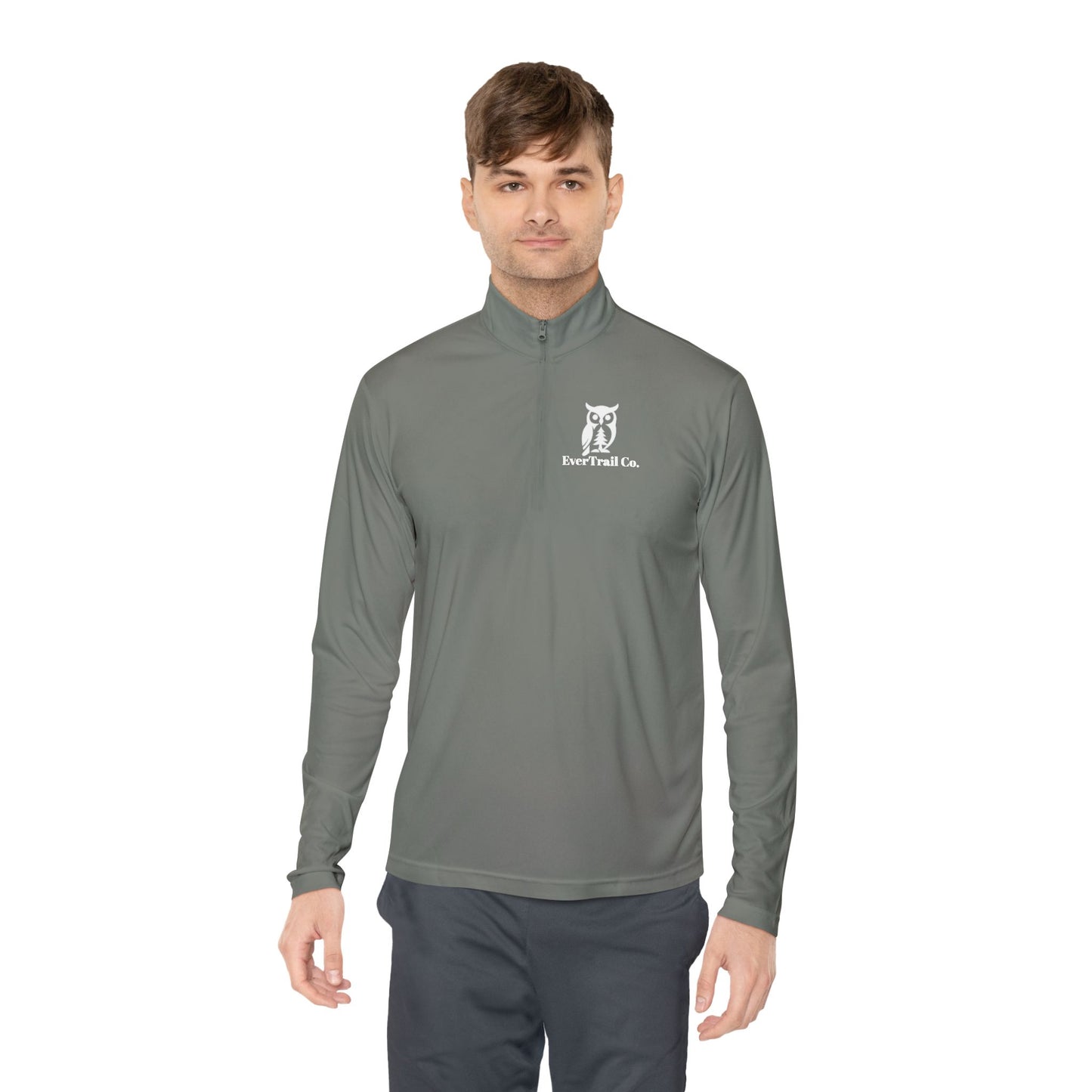 Stylish Unisex Quarter-Zip Pullover for Casual Comfort, Perfect for Outdoor Activities, Gift for Him or Her, Athleisure Wear, Pet Lovers