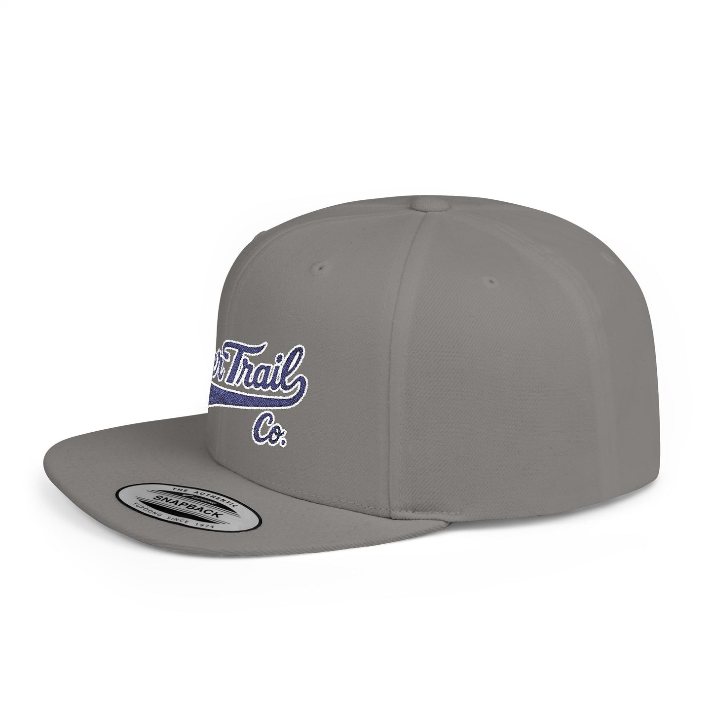 EverTrail Co.™ Baseball Script Flatbill Snapback