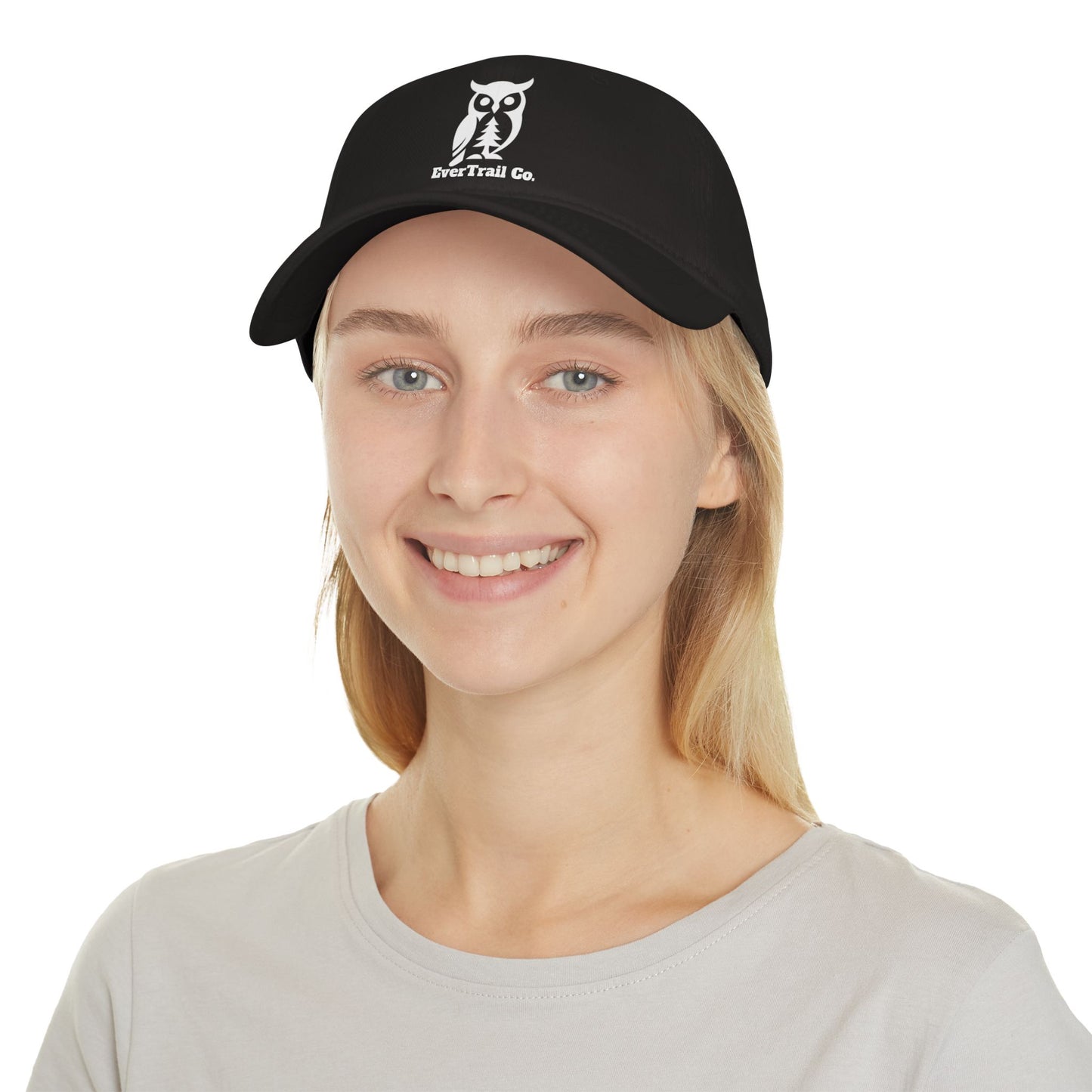 Stylish Owl Low Profile Baseball Cap | Cute Hat for Nature Lovers, Casual Wear, Gifts, Outdoor Activities, Everyday Style
