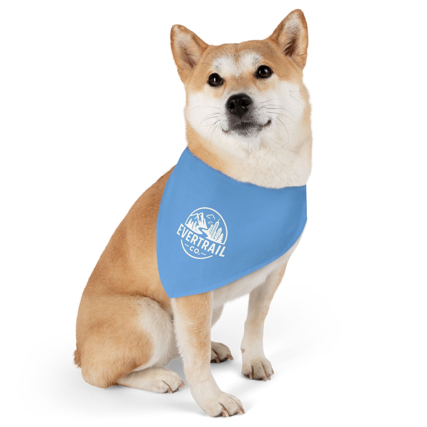 Stylish Pet Bandana Collar | Trendy Dog Accessory, Perfect for Walks, Gifts for Dog Lovers, Pet Fashion, Blue Dog Bandana