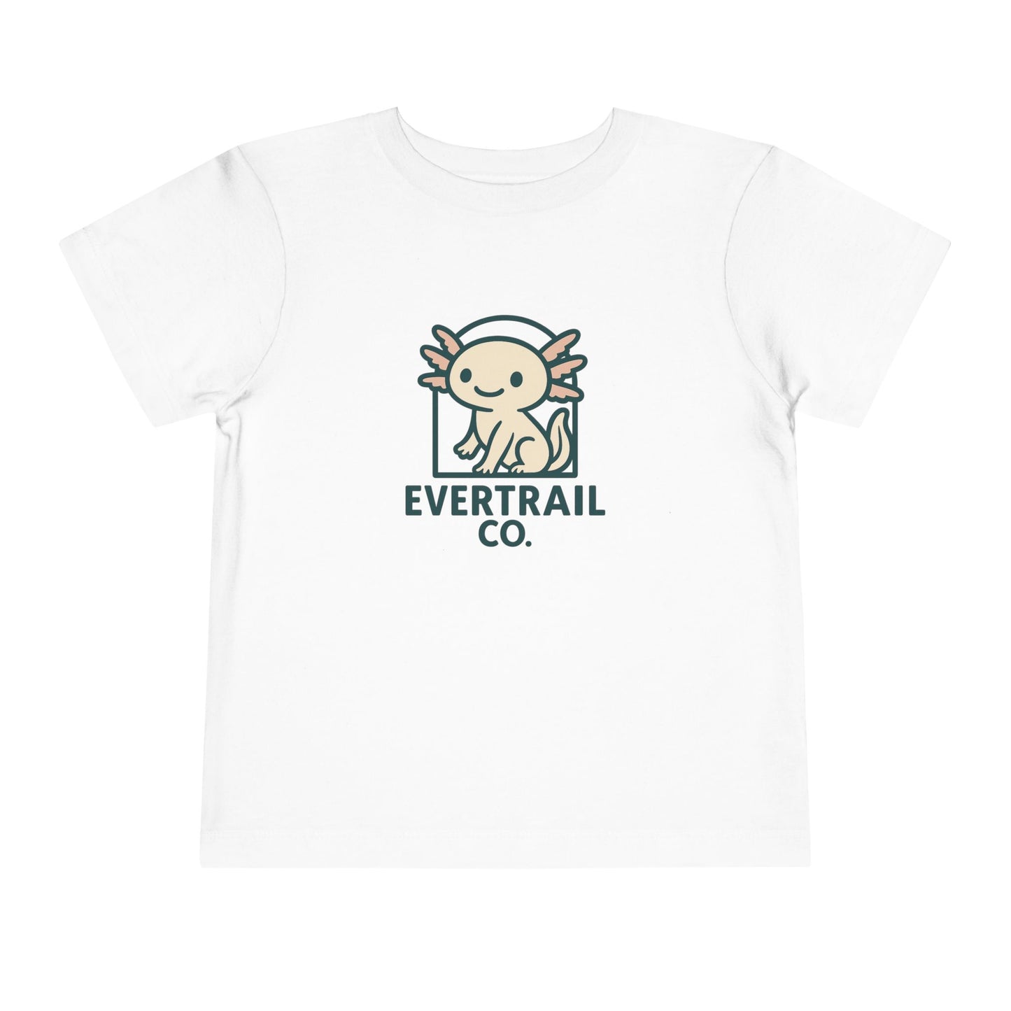 Cute Axolotl Toddler T-Shirt, Kid's Shirt, Playful Summer Top, Gift for Boys and Girls, Cute Animal Tee