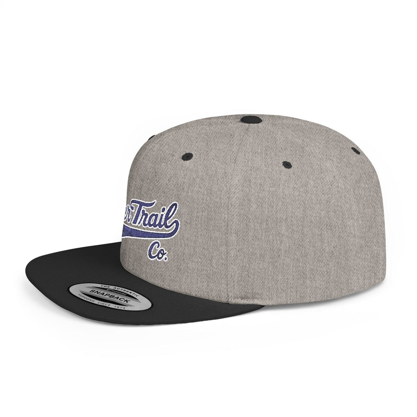 EverTrail Co.™ Baseball Script Flatbill Snapback