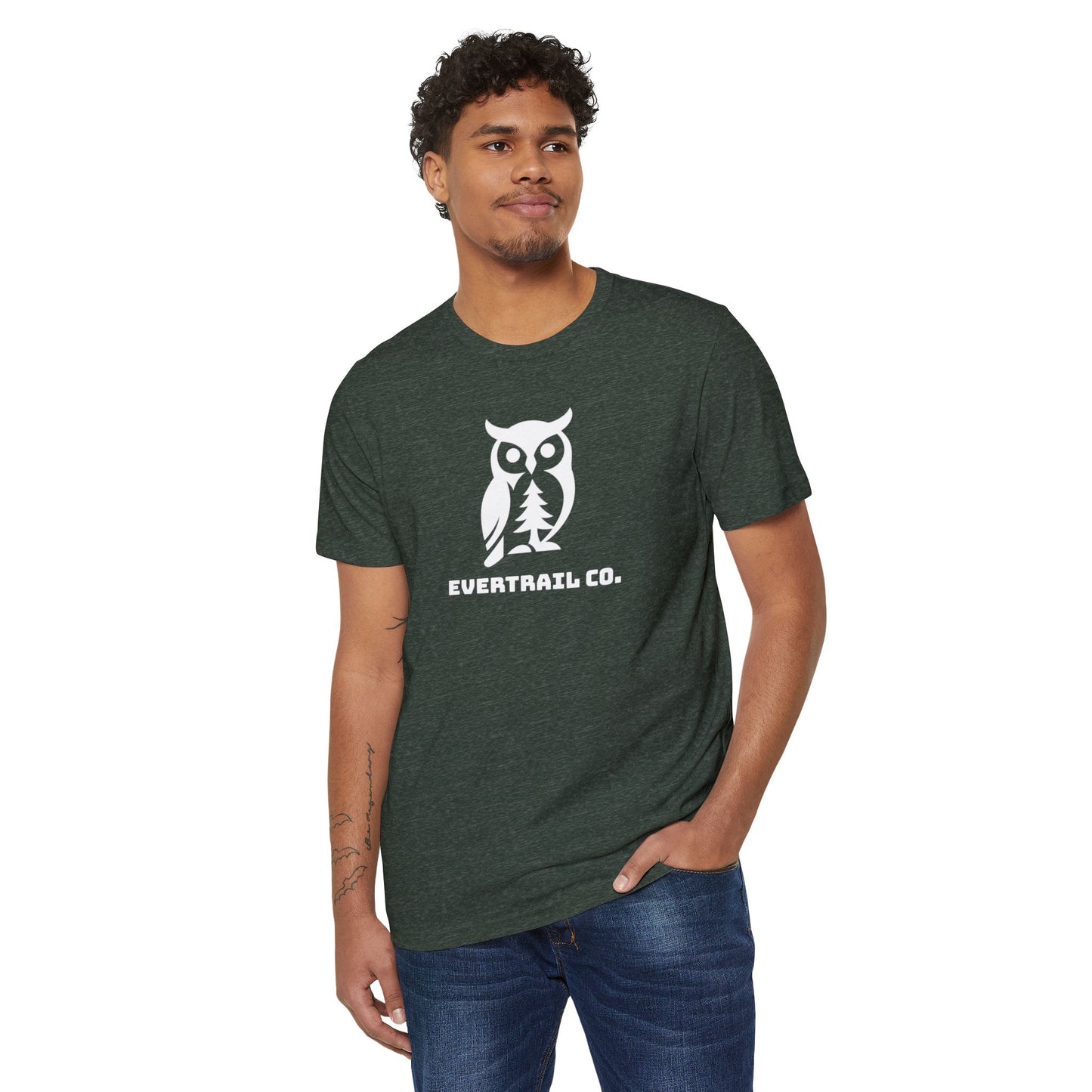 Eco-Friendly Owl T-Shirt, Unisex Organic Tee, Nature Lover Apparel, Animal Lover Gift, Sustainable Fashion, Cute Owl Design