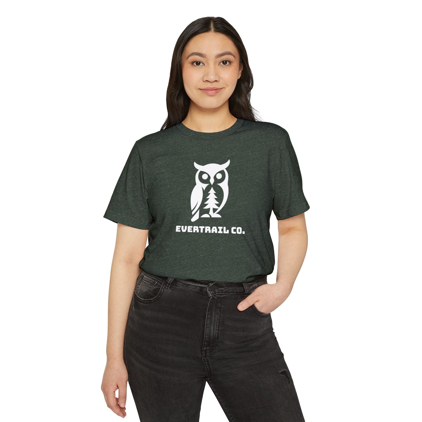 Eco-Friendly Owl T-Shirt, Unisex Organic Tee, Nature Lover Apparel, Animal Lover Gift, Sustainable Fashion, Cute Owl Design