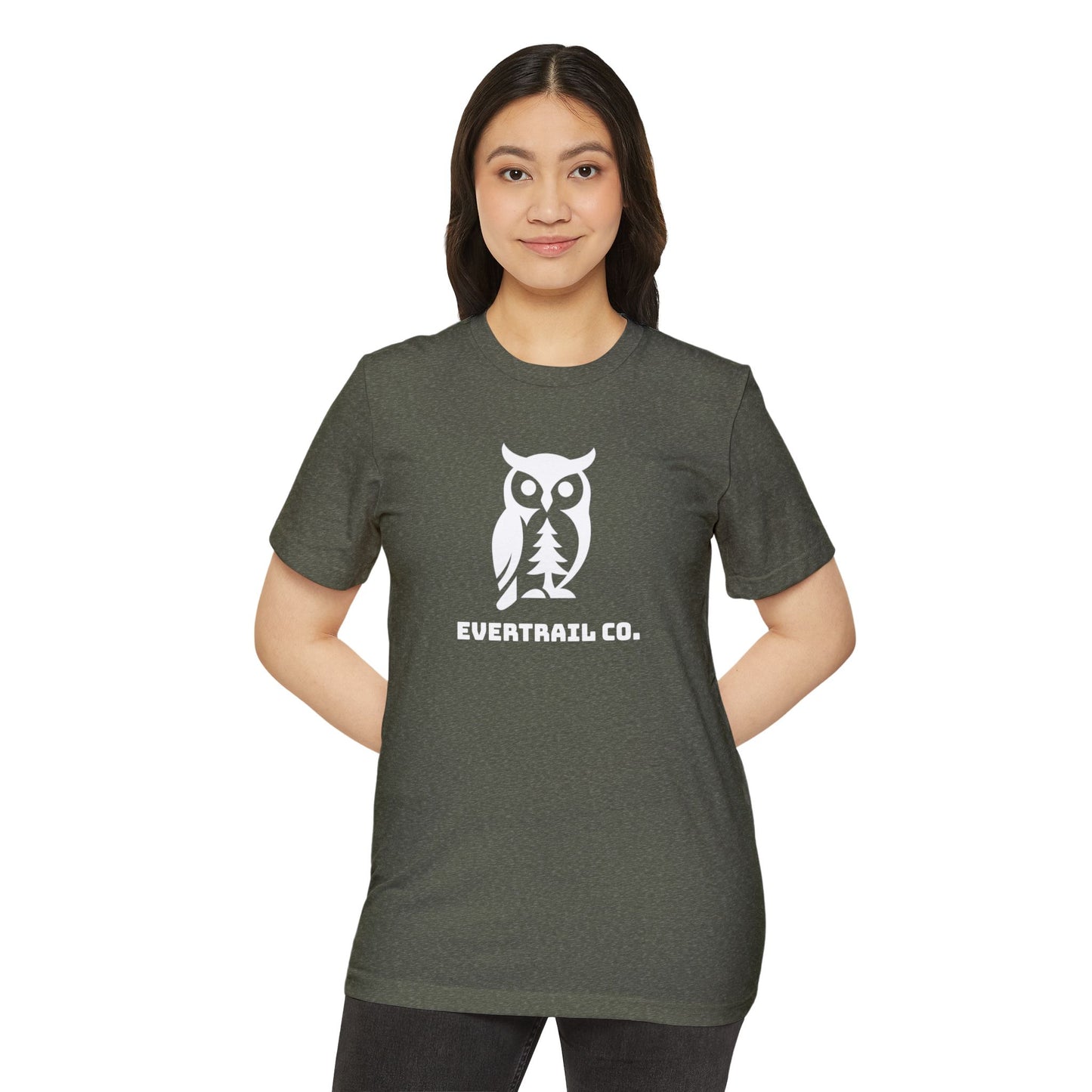 Eco-Friendly Owl T-Shirt, Unisex Organic Tee, Nature Lover Apparel, Animal Lover Gift, Sustainable Fashion, Cute Owl Design