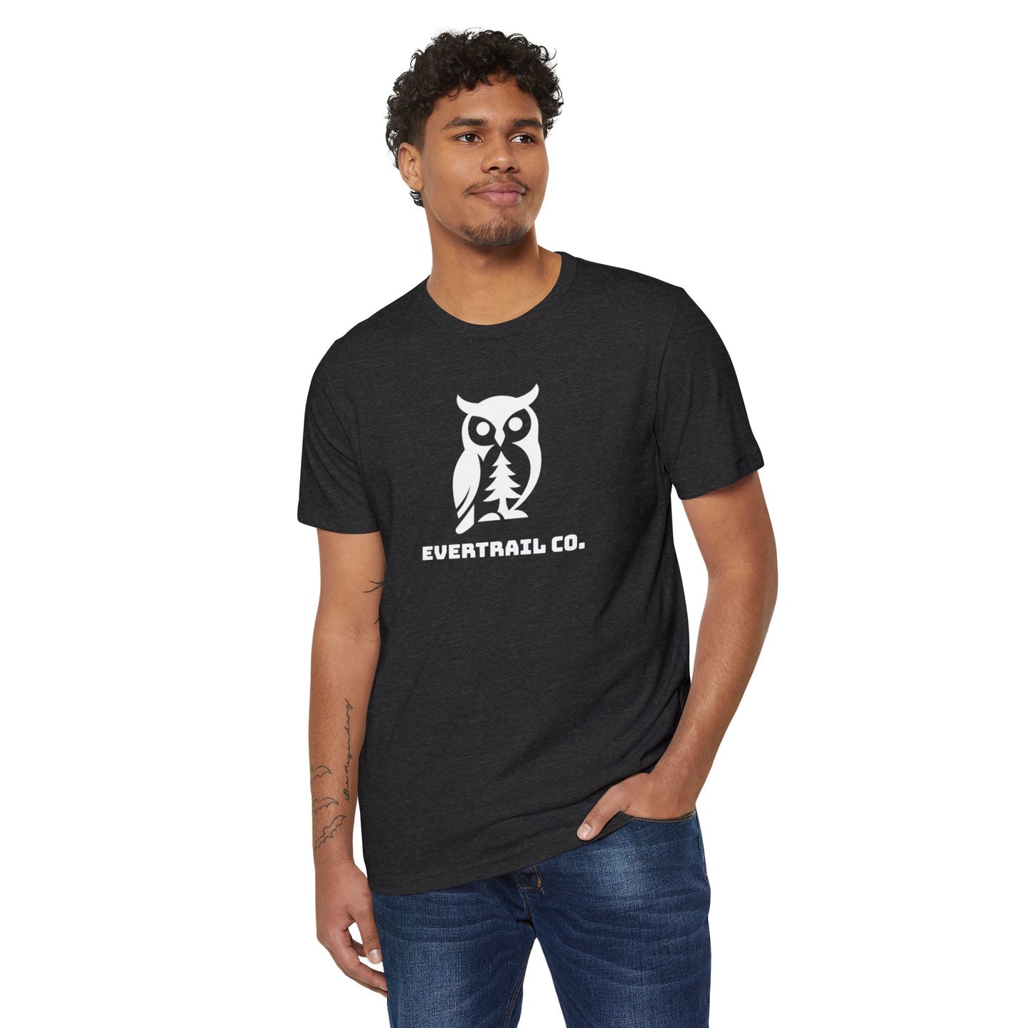 Eco-Friendly Owl T-Shirt, Unisex Organic Tee, Nature Lover Apparel, Animal Lover Gift, Sustainable Fashion, Cute Owl Design