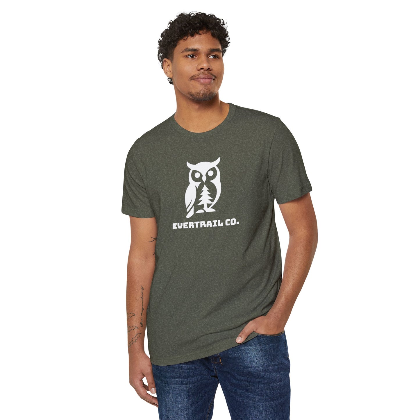 Eco-Friendly Owl T-Shirt, Unisex Organic Tee, Nature Lover Apparel, Animal Lover Gift, Sustainable Fashion, Cute Owl Design