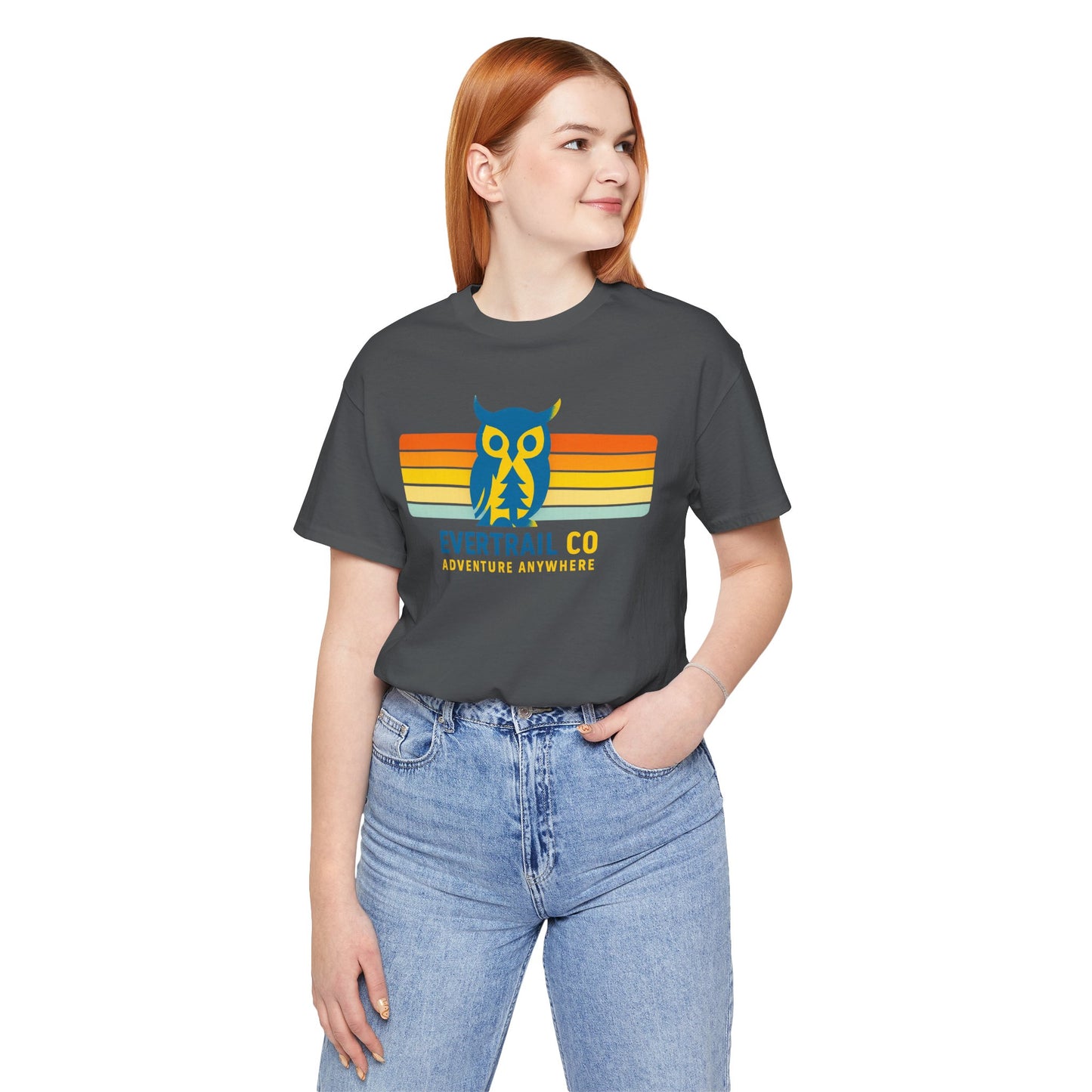 Adventure Anywhere Unisex Tee, Retro Travel Shirt, Summer Wardrobe Essential, Perfect Gift for Explorers, Casual Style Tee
