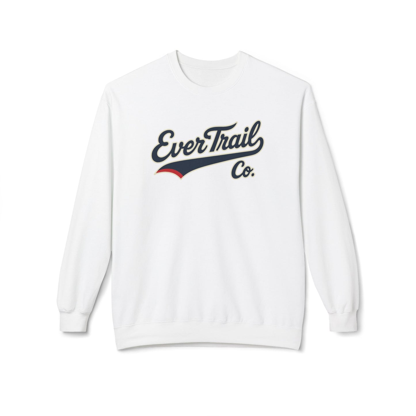 EverTrail Co.™ Baseball Script Crewneck Sweatshirt