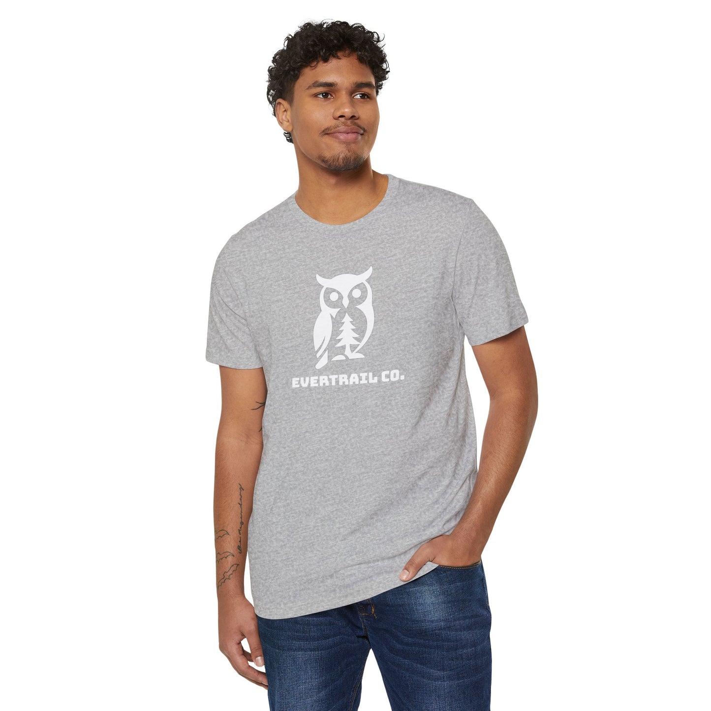 Eco-Friendly Owl T-Shirt, Unisex Organic Tee, Nature Lover Apparel, Animal Lover Gift, Sustainable Fashion, Cute Owl Design