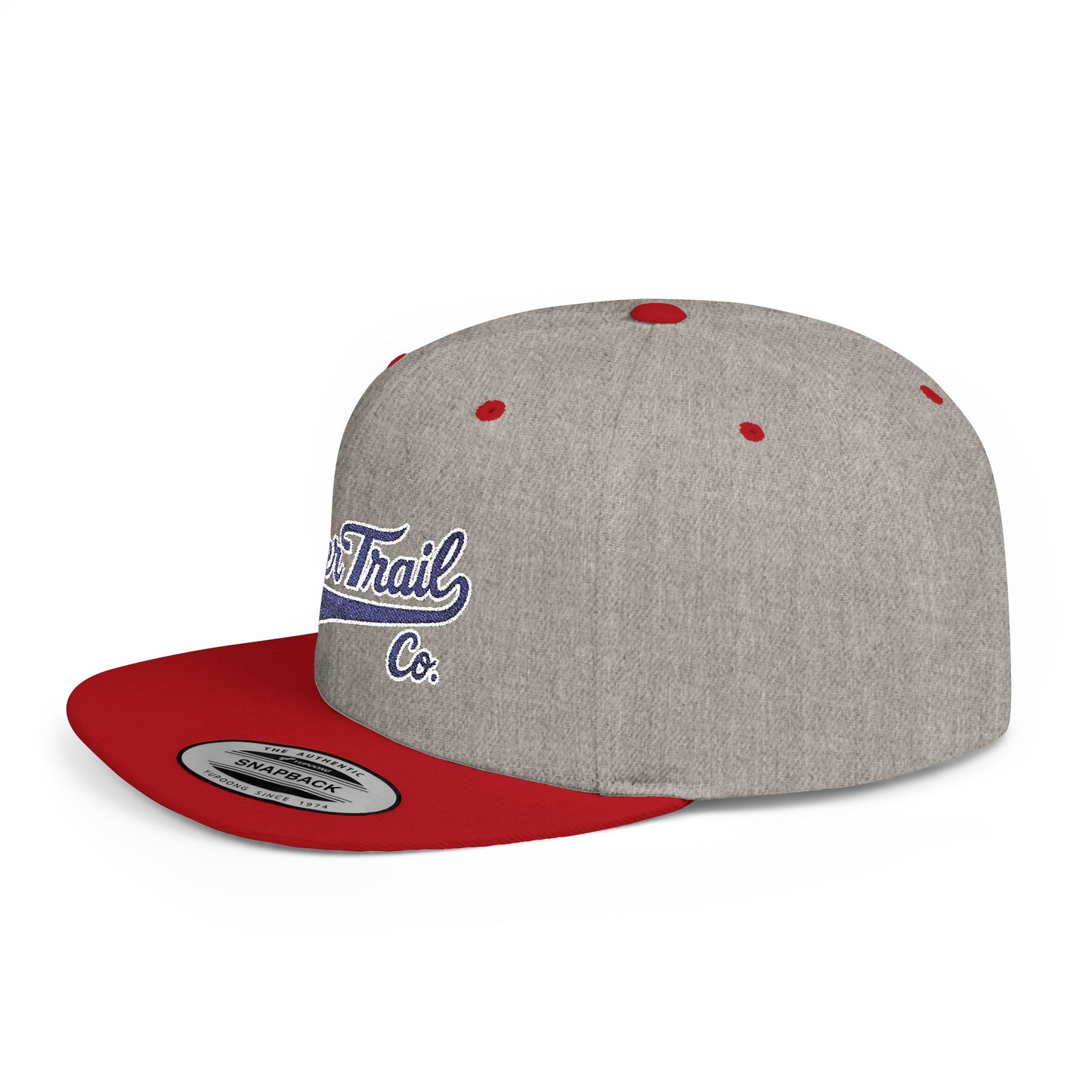 EverTrail Co.™ Baseball Script Flatbill Snapback