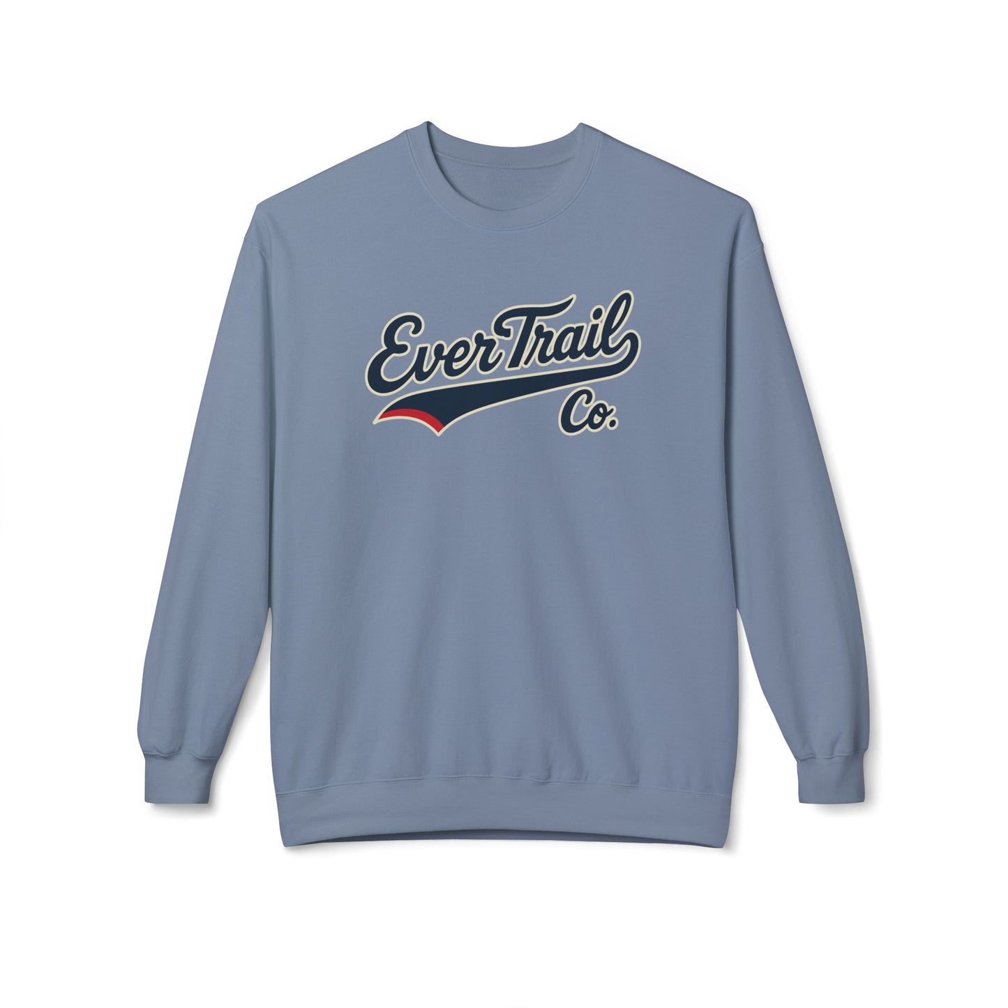 EverTrail Co.™ Baseball Script Crewneck Sweatshirt