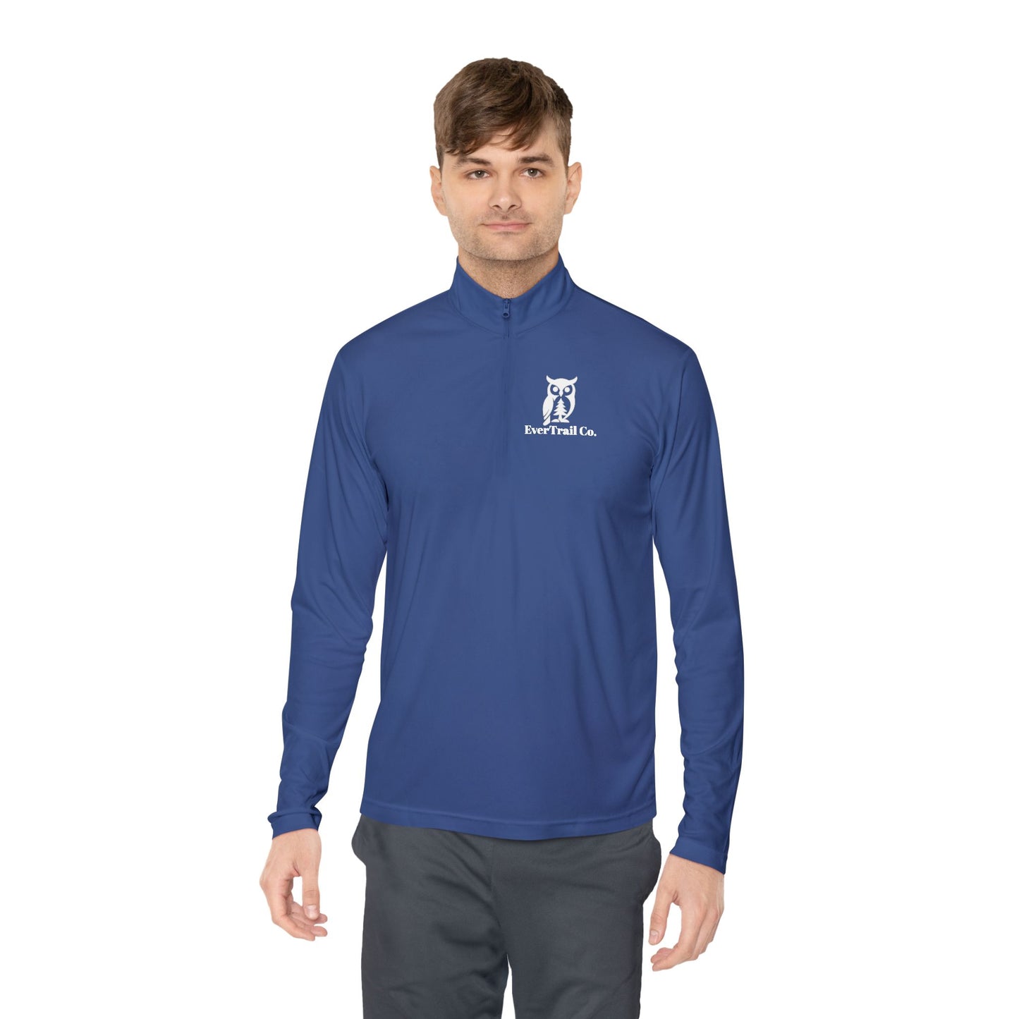 Stylish Unisex Quarter-Zip Pullover for Casual Comfort, Perfect for Outdoor Activities, Gift for Him or Her, Athleisure Wear, Pet Lovers