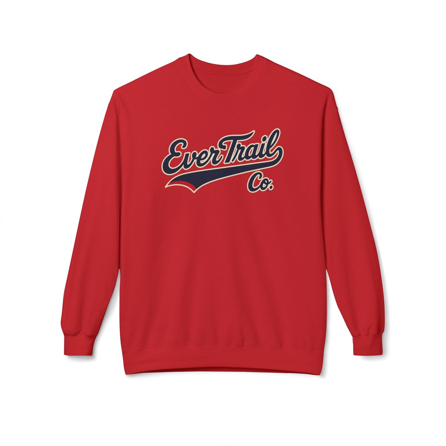 EverTrail Co.™ Baseball Script Crewneck Sweatshirt