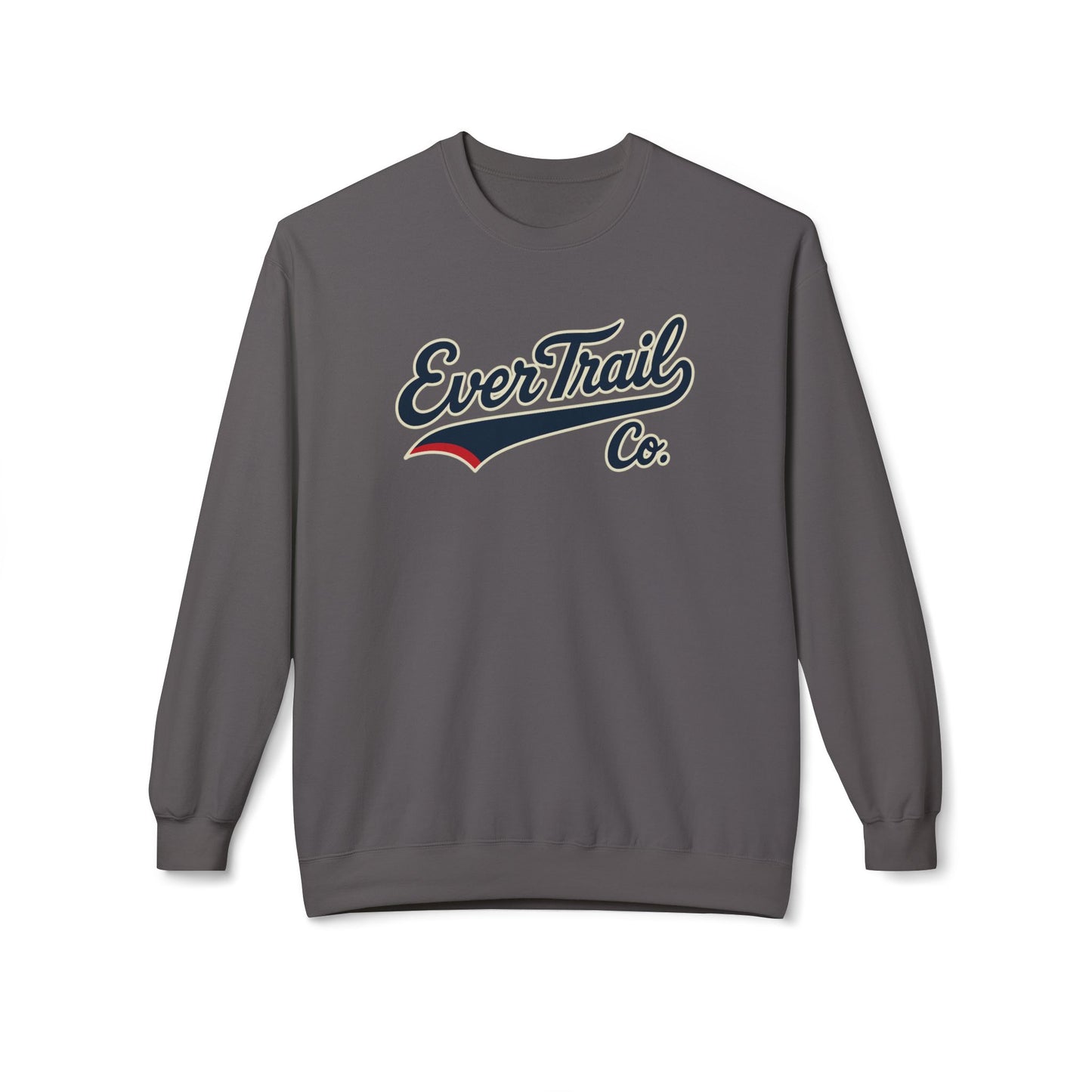 EverTrail Co.™ Baseball Script Crewneck Sweatshirt