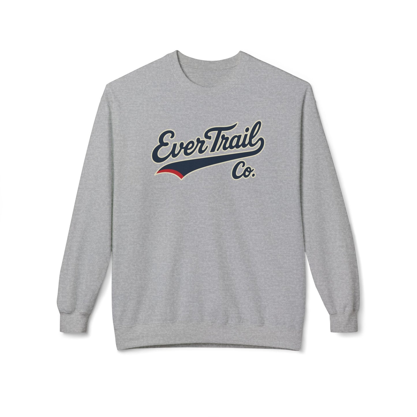 EverTrail Co.™ Baseball Script Crewneck Sweatshirt