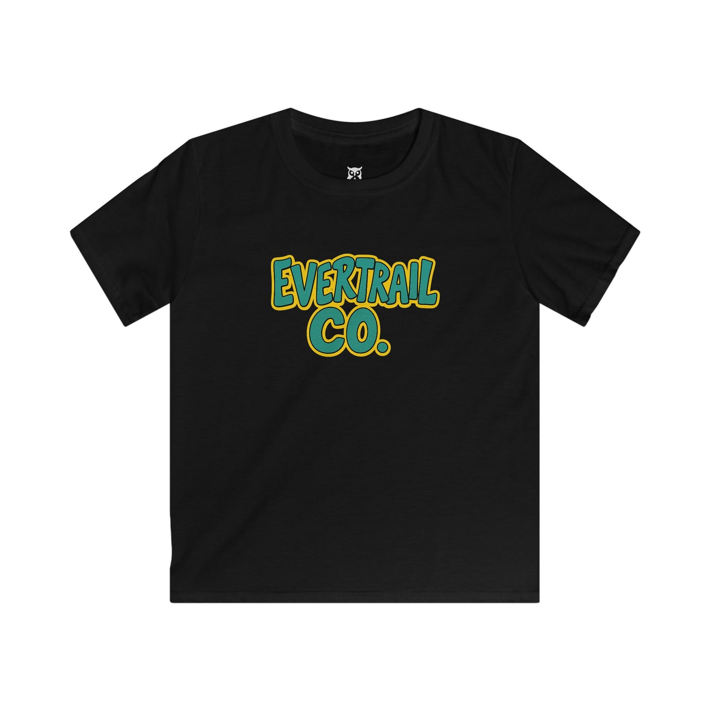 Evertrail Co. Kids Scooby Softstyle Tee - Fun Graphic T-Shirt for Children, Summer Outfit, Birthday Gift, Casual Playwear, Everyday Style