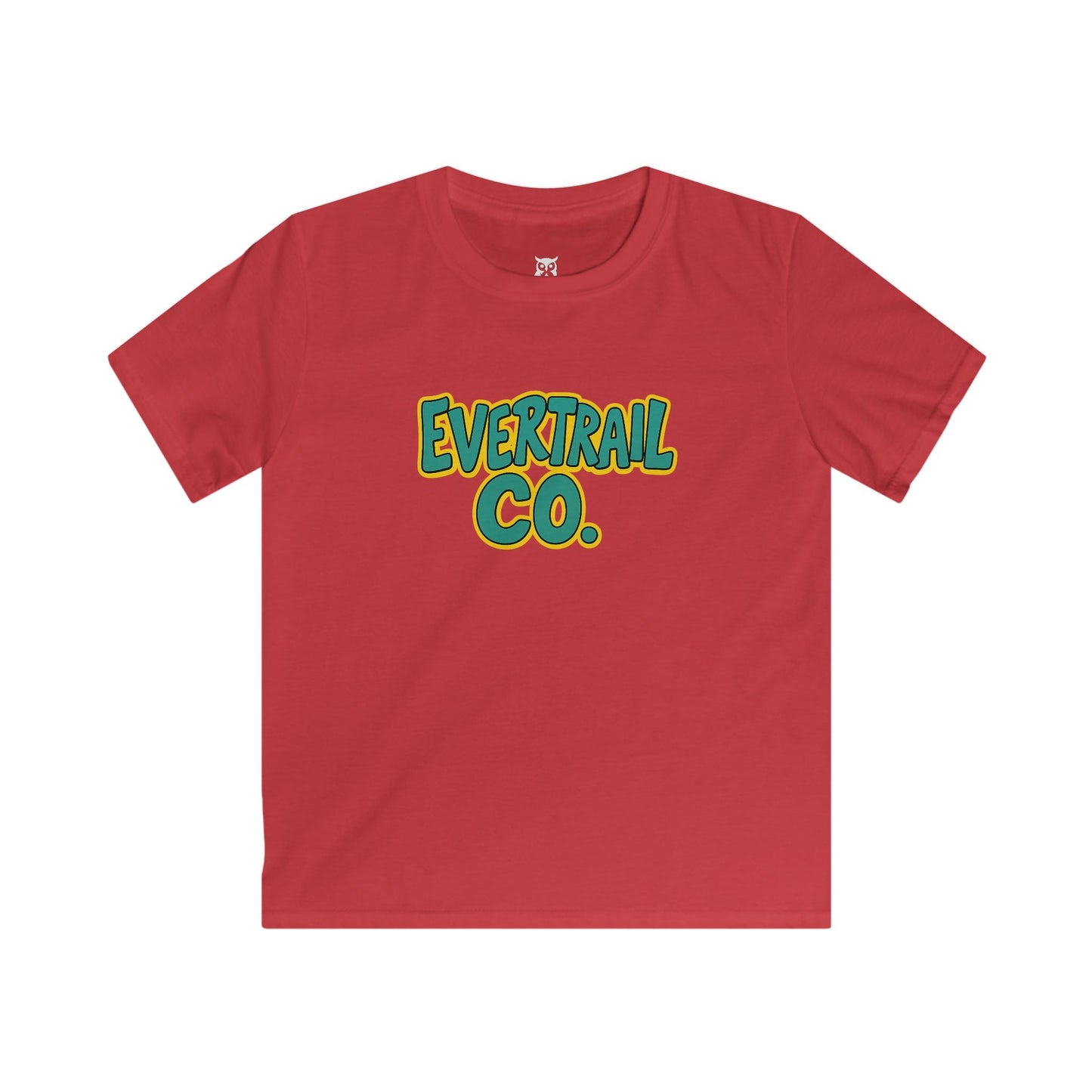 Evertrail Co. Kids Scooby Softstyle Tee - Fun Graphic T-Shirt for Children, Summer Outfit, Birthday Gift, Casual Playwear, Everyday Style