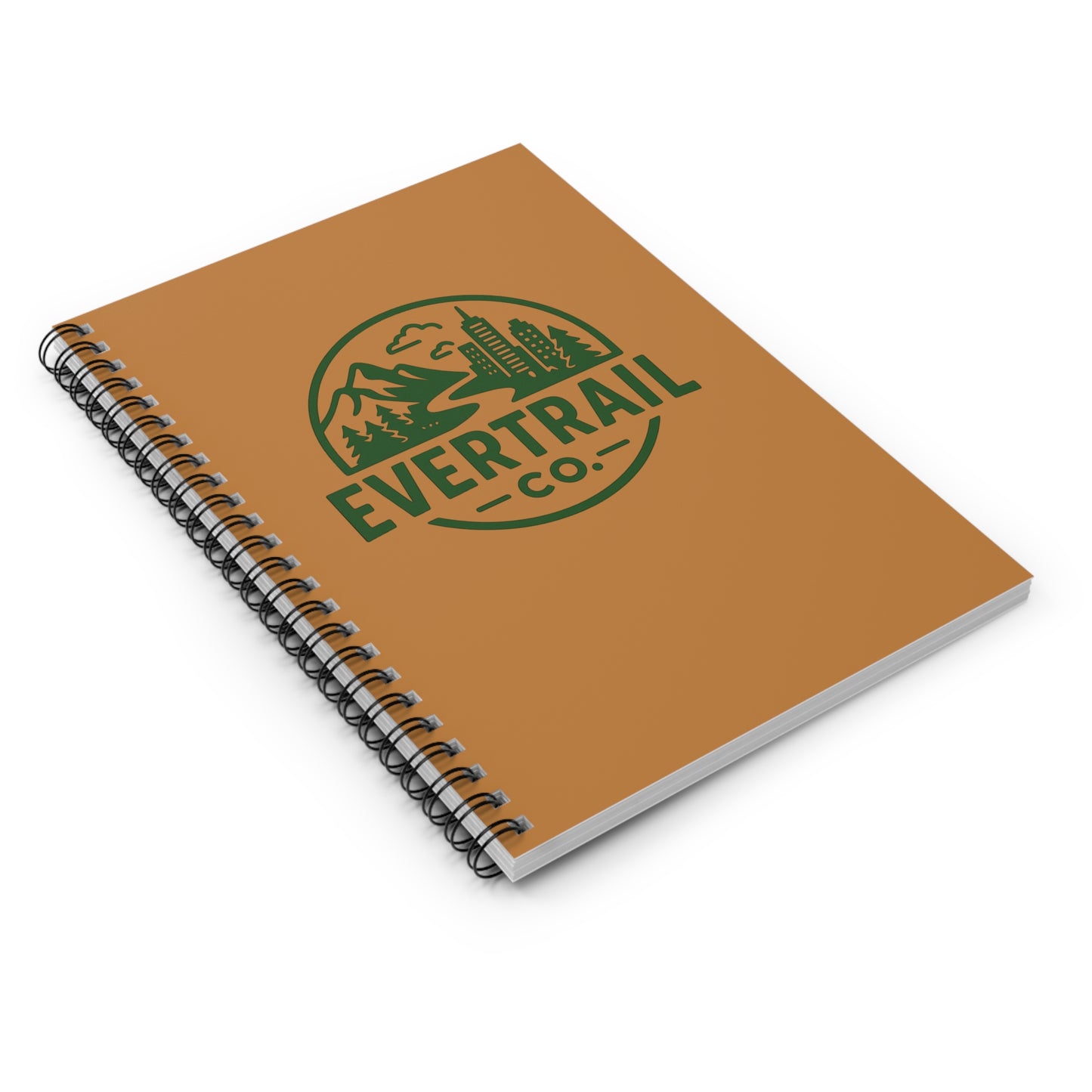 EverTrail Co. Spiral Notebook — Ruled Adventure Journal for Outdoors & Urban Explorers