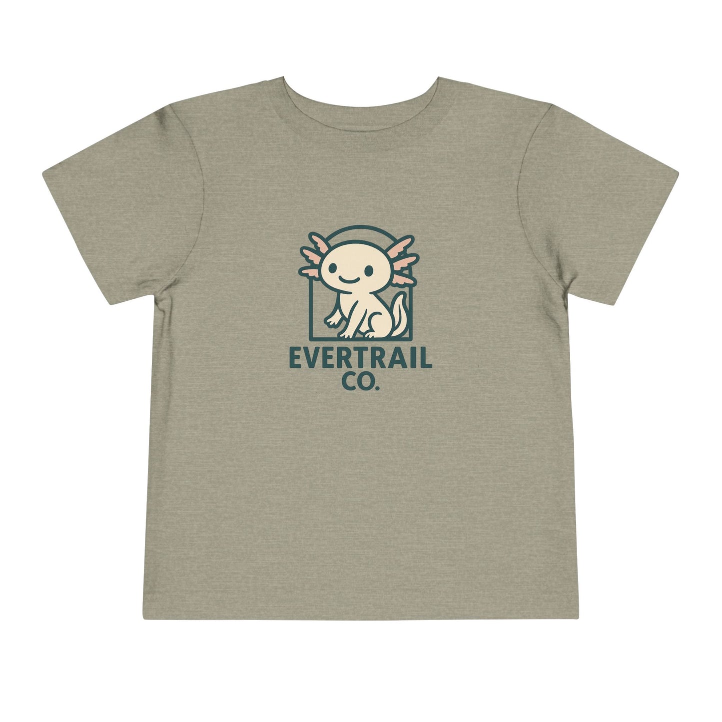 Cute Axolotl Toddler T-Shirt, Kid's Shirt, Playful Summer Top, Gift for Boys and Girls, Cute Animal Tee
