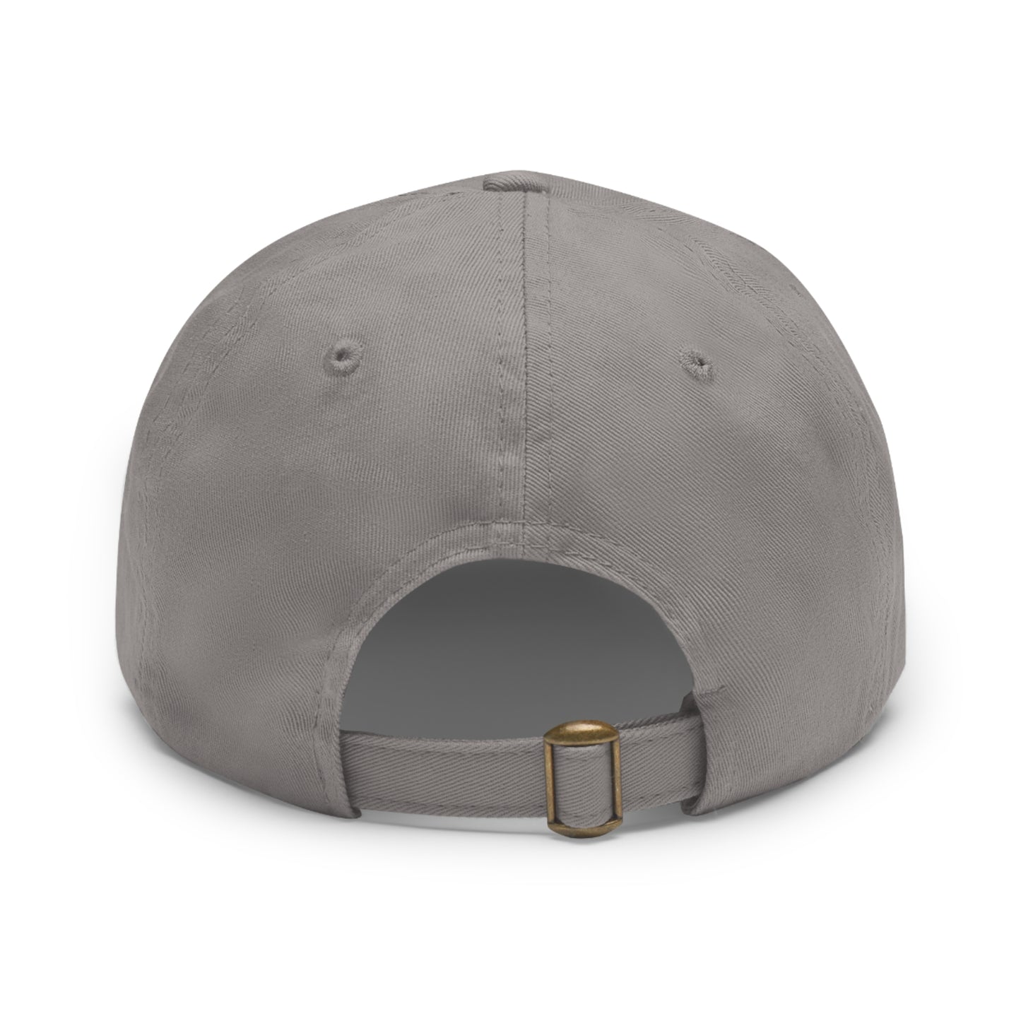 Stylish Dad Hat with Leather Patch, Casual Cap for Outdoor Adventures, Trendy Gift for Fathers, Unique Birthday, Everyday Wear