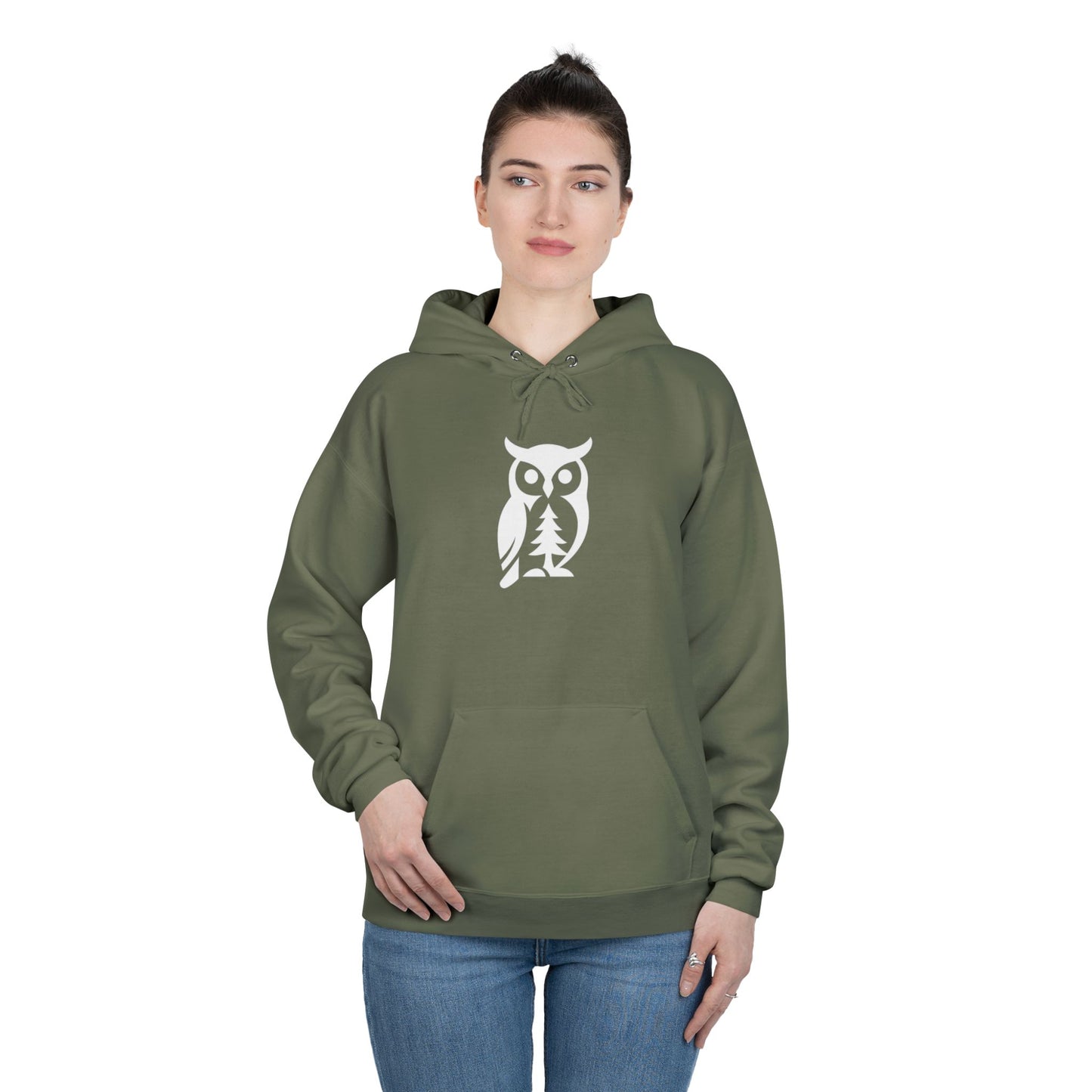 Eco-Friendly Owl Design Pullover Hoodie | Unisex Sweatshirt for Nature Lovers | Perfect for Gifts, Cozy Outfits, Fall Fashion, and [...]