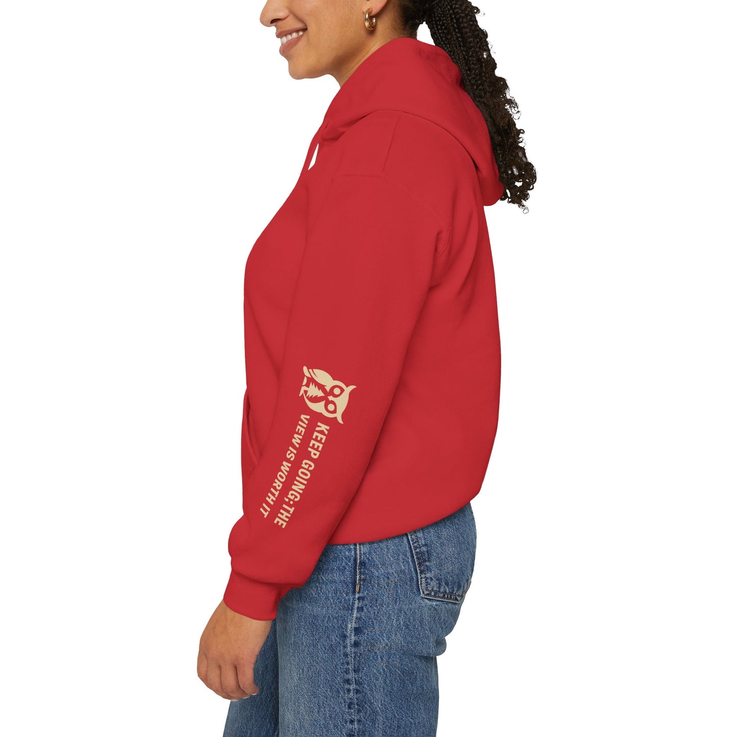 Trail to Wholeness™ Hoodie – Keep Going; The View Is Worth It