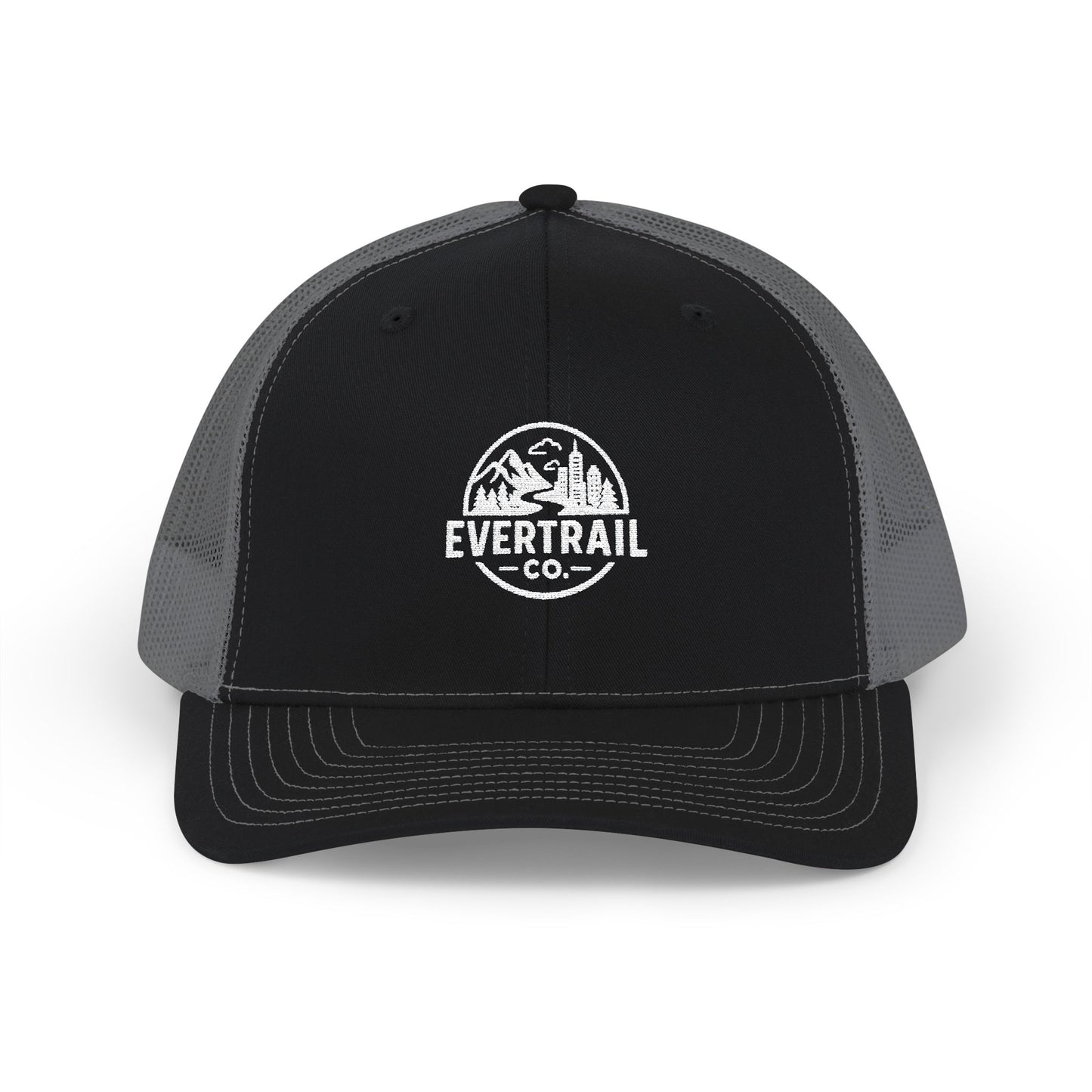 Outdoor Adventure Snapback Cap, Embroidered Trucker Hat for Hiking, Camping, Gifts for Him, Trendy Casual Headwear