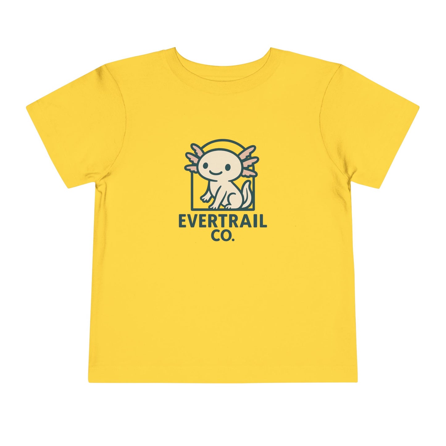 Cute Axolotl Toddler T-Shirt, Kid's Shirt, Playful Summer Top, Gift for Boys and Girls, Cute Animal Tee