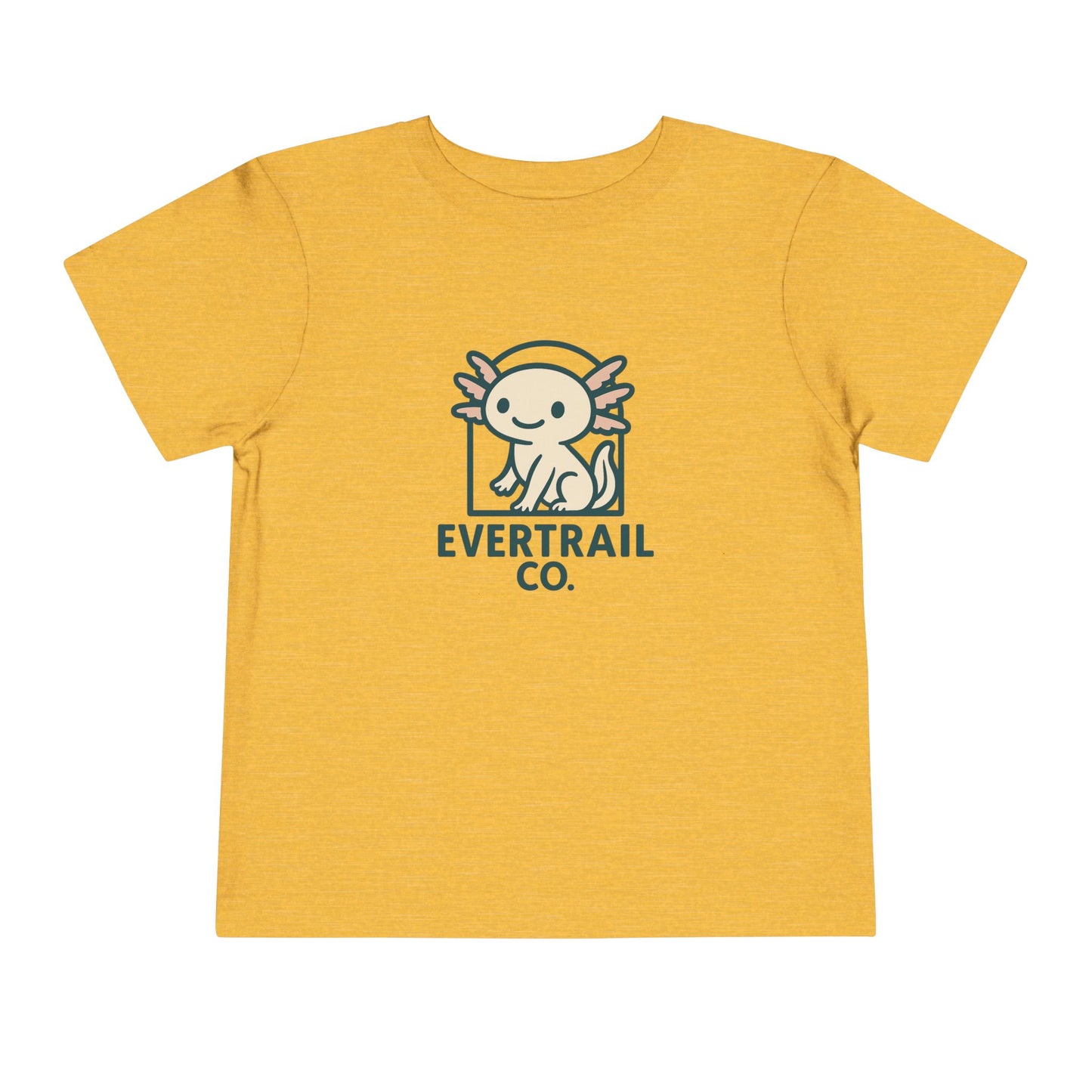 Cute Axolotl Toddler T-Shirt, Kid's Shirt, Playful Summer Top, Gift for Boys and Girls, Cute Animal Tee