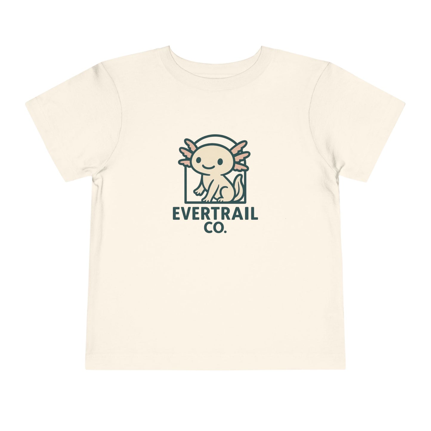 Cute Axolotl Toddler T-Shirt, Kid's Shirt, Playful Summer Top, Gift for Boys and Girls, Cute Animal Tee
