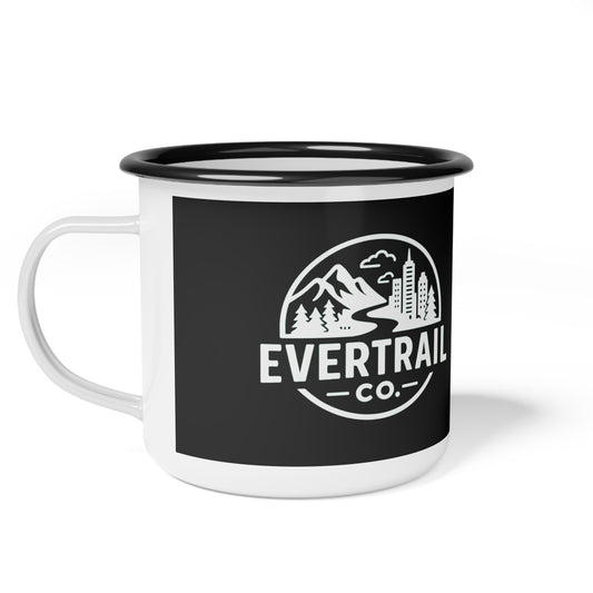Evertrail Co. Enamel Camp Mug — Outdoor Adventure Camping Cup
