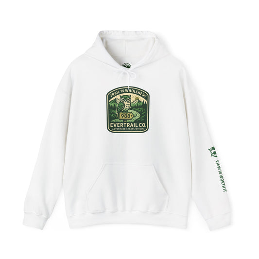 Trail to Wholeness™ Hoodie – Keep Going; The View Is Worth It