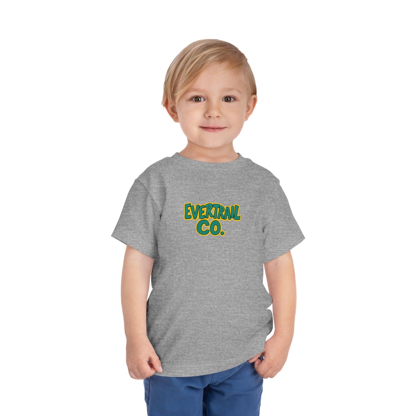 EverTrail Co. Toddler T-Shirt - Playful, Comfy, Everyday Wear for Kids, Perfect Gift for Birthdays, Playdates, Family Outings