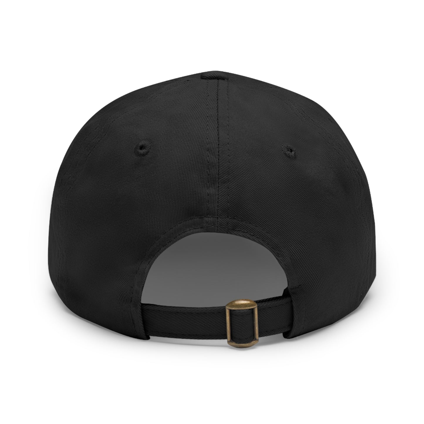 Stylish Dad Hat with Leather Patch, Casual Cap for Outdoor Adventures, Trendy Gift for Fathers, Unique Birthday, Everyday Wear