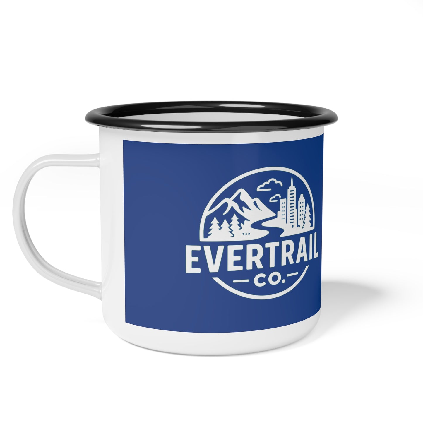 Evertrail Co. Enamel Camp Mug — Outdoor Adventure Camping Cup
