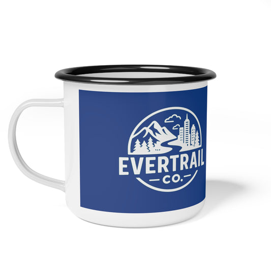 Evertrail Co. Enamel Camp Mug — Outdoor Adventure Camping Cup