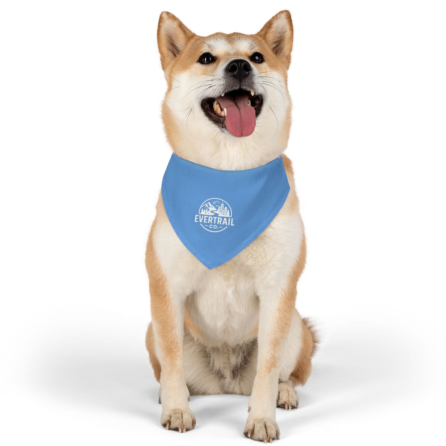 Stylish Pet Bandana Collar | Trendy Dog Accessory, Perfect for Walks, Gifts for Dog Lovers, Pet Fashion, Blue Dog Bandana