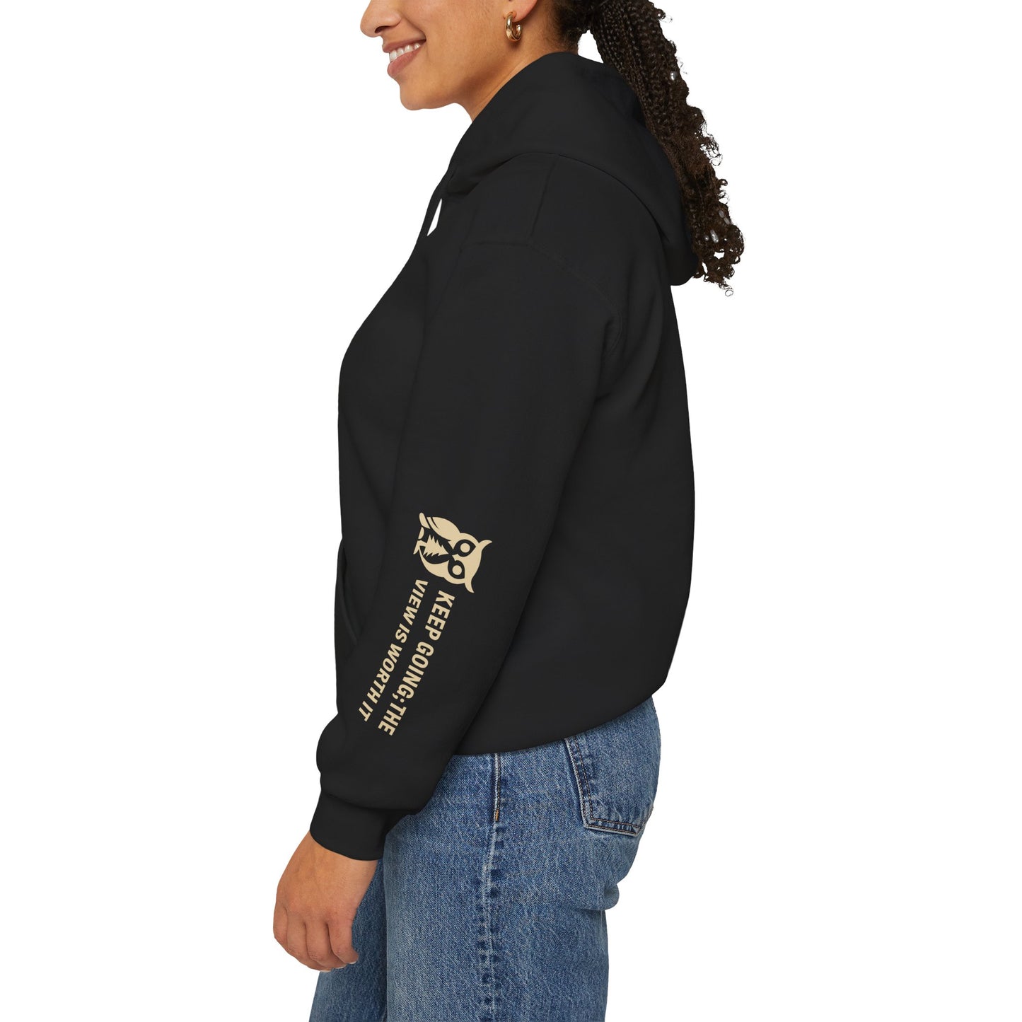 Trail to Wholeness™ Hoodie – Keep Going; The View Is Worth It