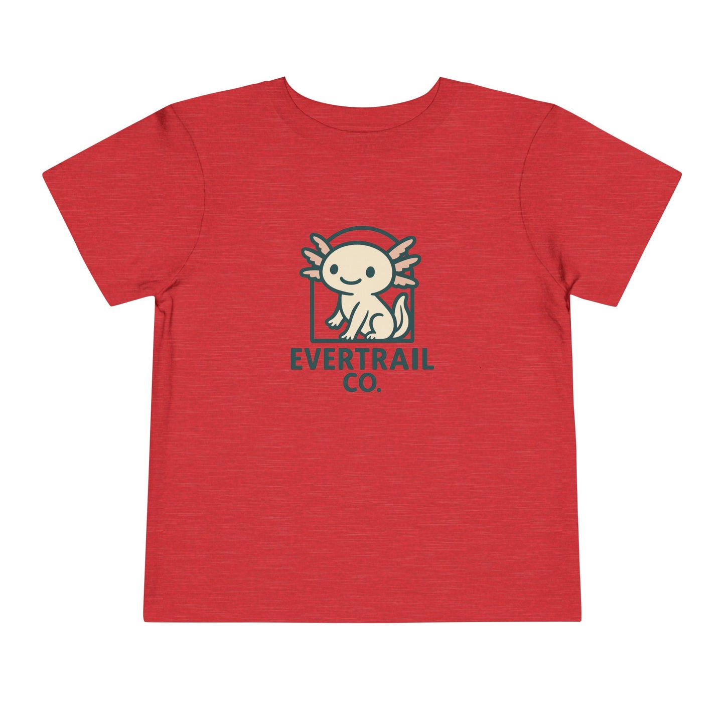 Cute Axolotl Toddler T-Shirt, Kid's Shirt, Playful Summer Top, Gift for Boys and Girls, Cute Animal Tee