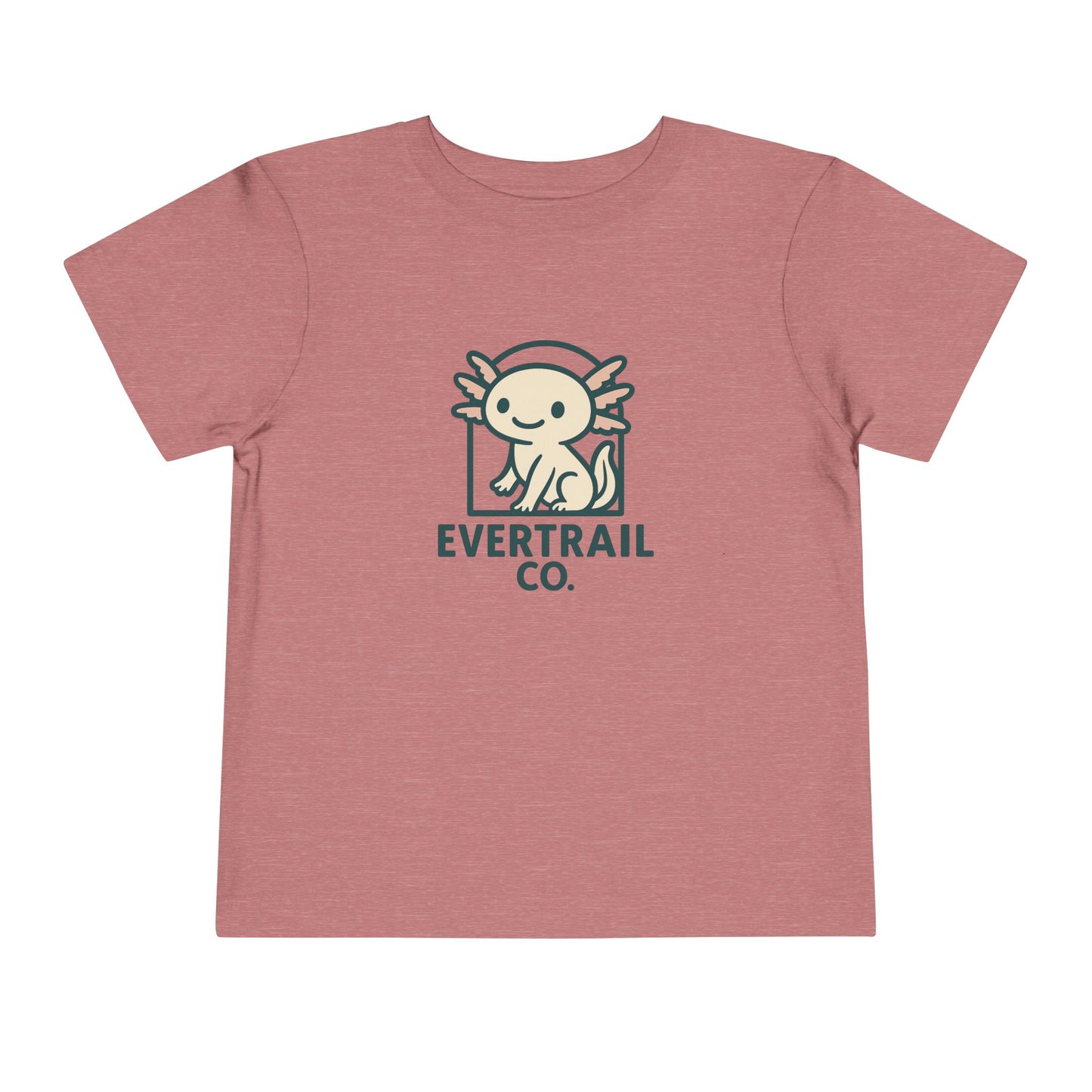 Cute Axolotl Toddler T-Shirt, Kid's Shirt, Playful Summer Top, Gift for Boys and Girls, Cute Animal Tee