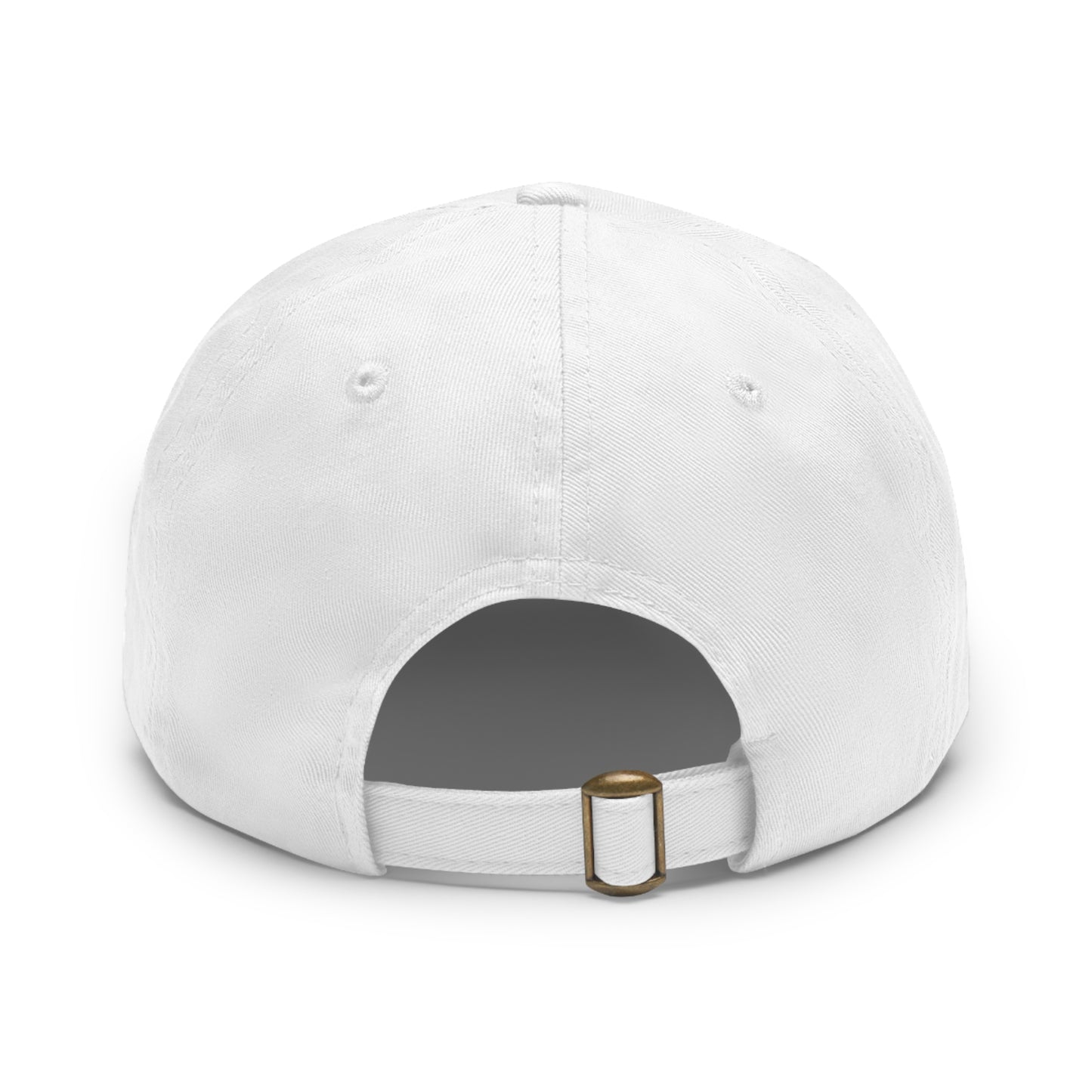 Stylish Dad Hat with Leather Patch, Casual Cap for Outdoor Adventures, Trendy Gift for Fathers, Unique Birthday, Everyday Wear